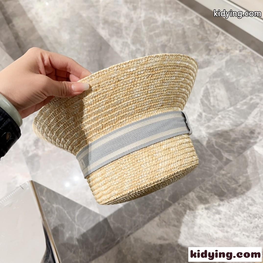 春夏 ファッション ストローハット クリスチャン・ディオール キャップ 偽物-3