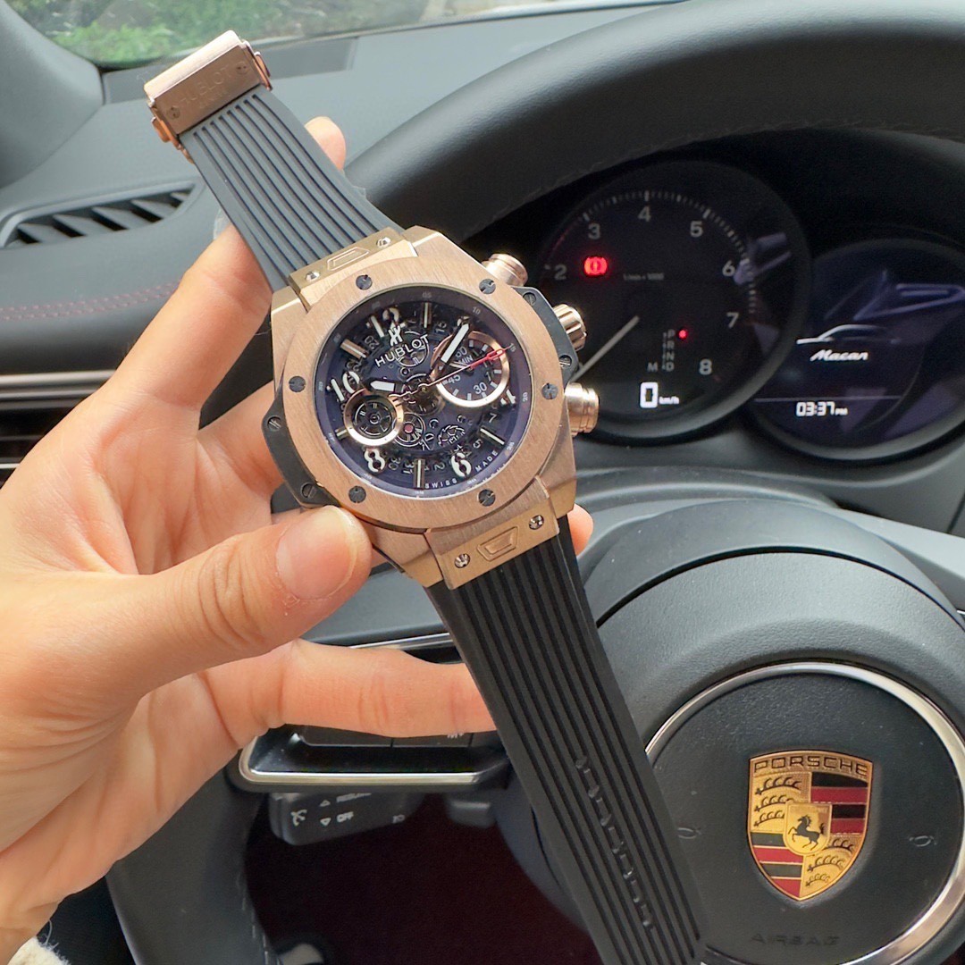 人気 おしゃれ ウブロ 時計 コピー 46mm メンズ 自動巻き ウォッチ-0