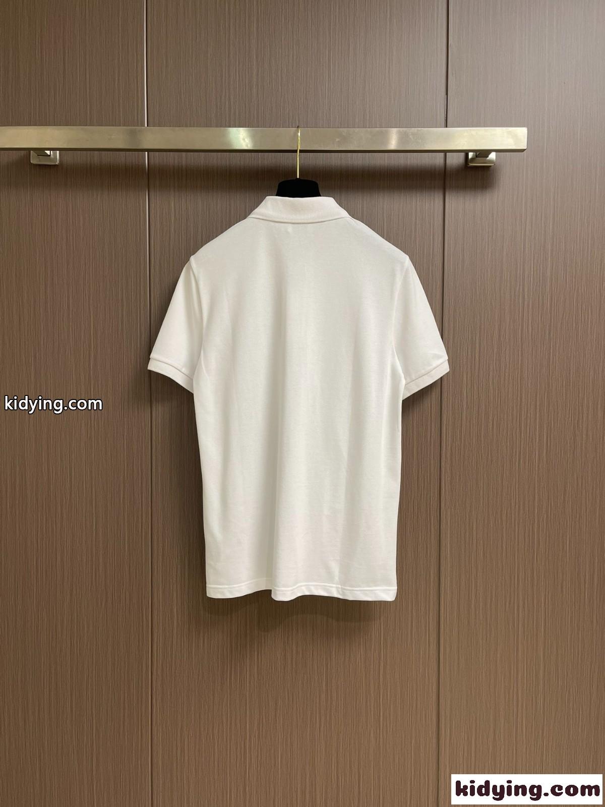 ロゴパッチ付き 半袖ポロシャツ モンクレール Tシャツ スーパーコピー-0
