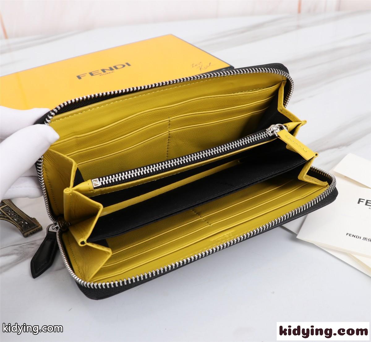 ジップアラウンド財布 ウォレット フェンディ 財布 コピー 長財布-1