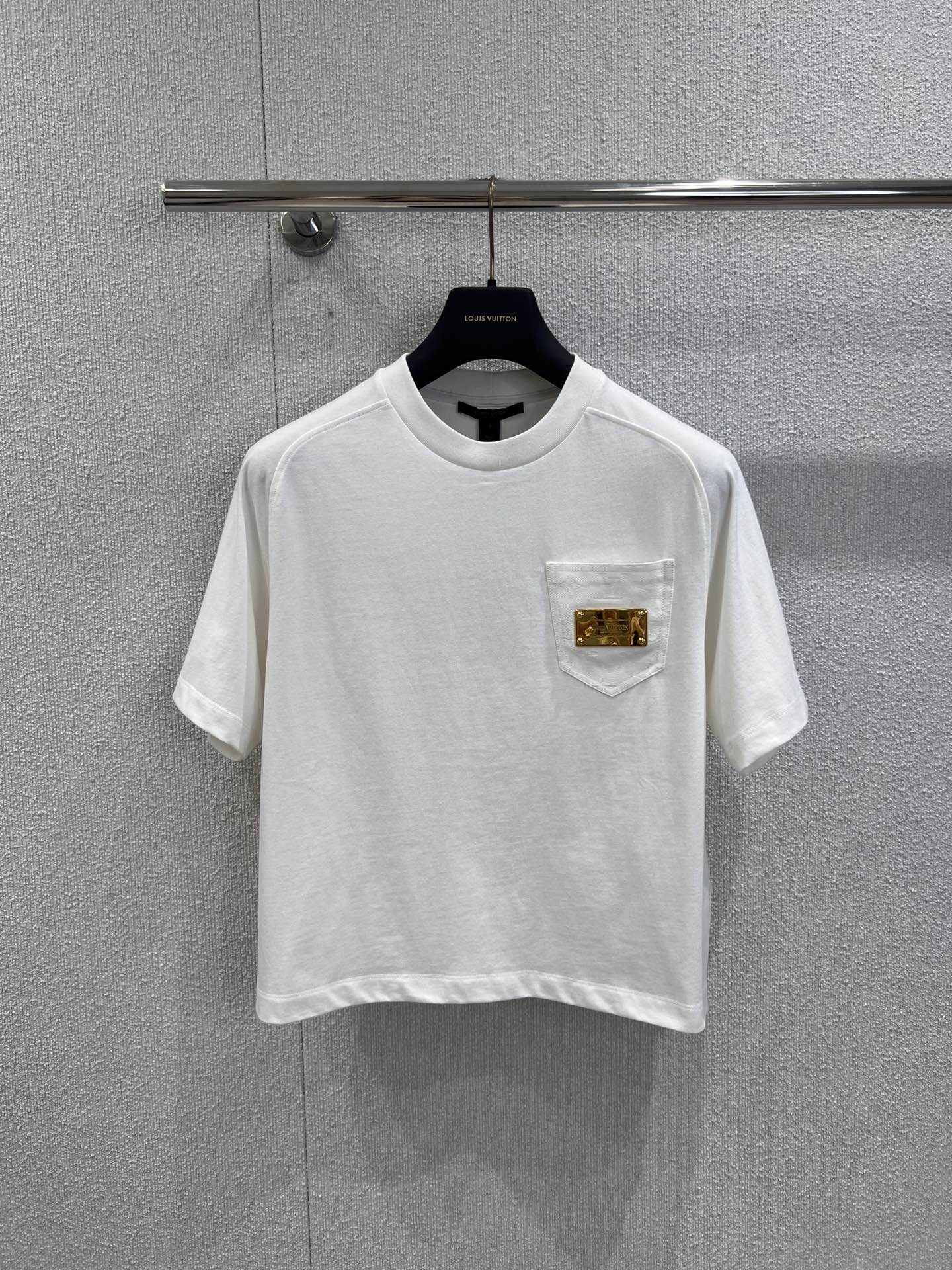 シグネチャー ポケット クロップトップ ルイ・ヴィトン Tシャツ スーパーコピー-2