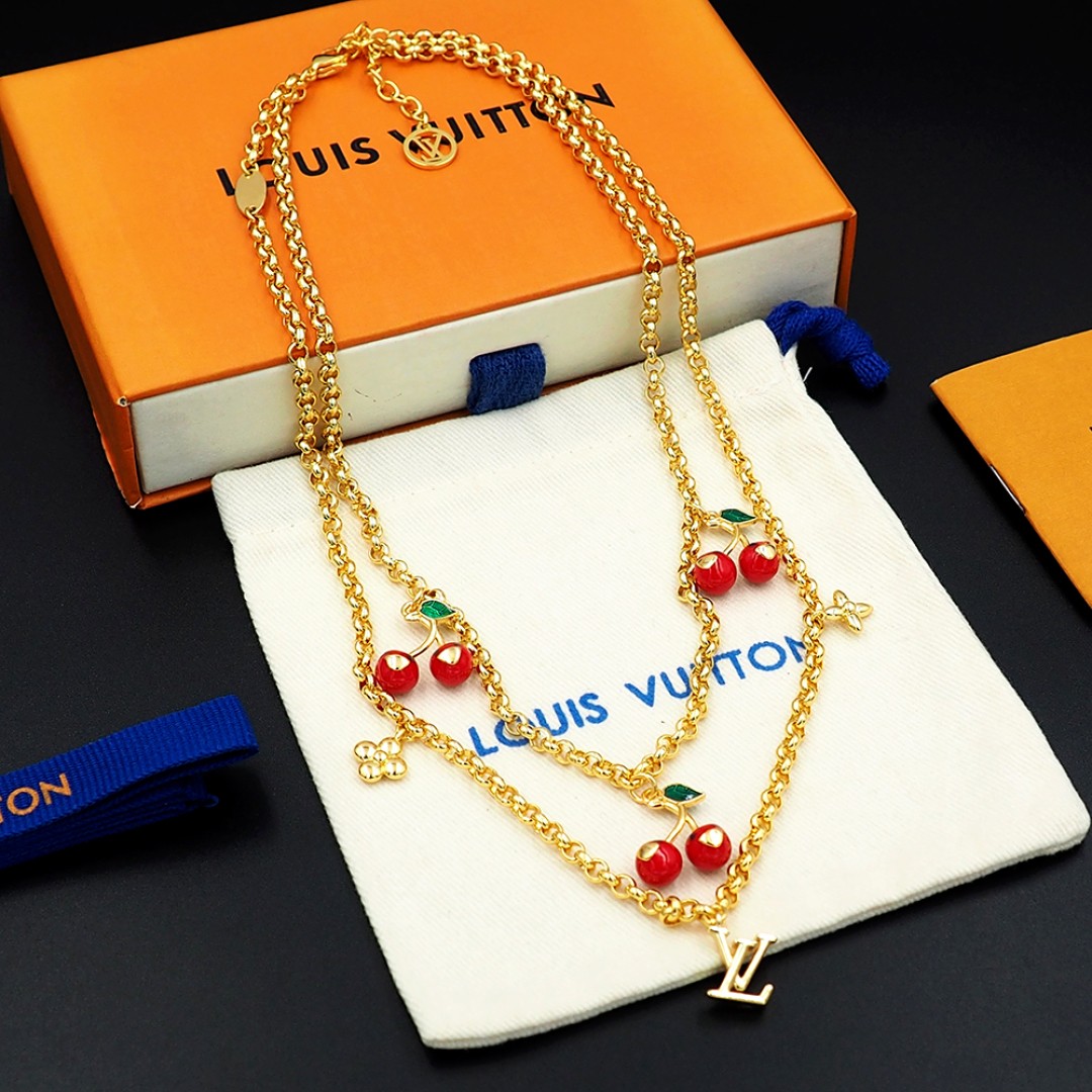 人気 可愛い LV x TM セリース ネックレス ルイ・ヴィトン スーパーコピー-0