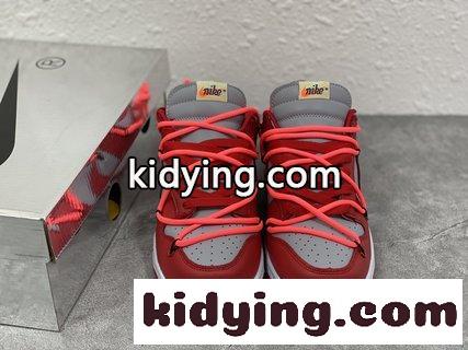 スターと同じ型 Off-White Nike Dunk Low OW連名プレートシューズ オフホワイト バッグ 新品 コピー-0