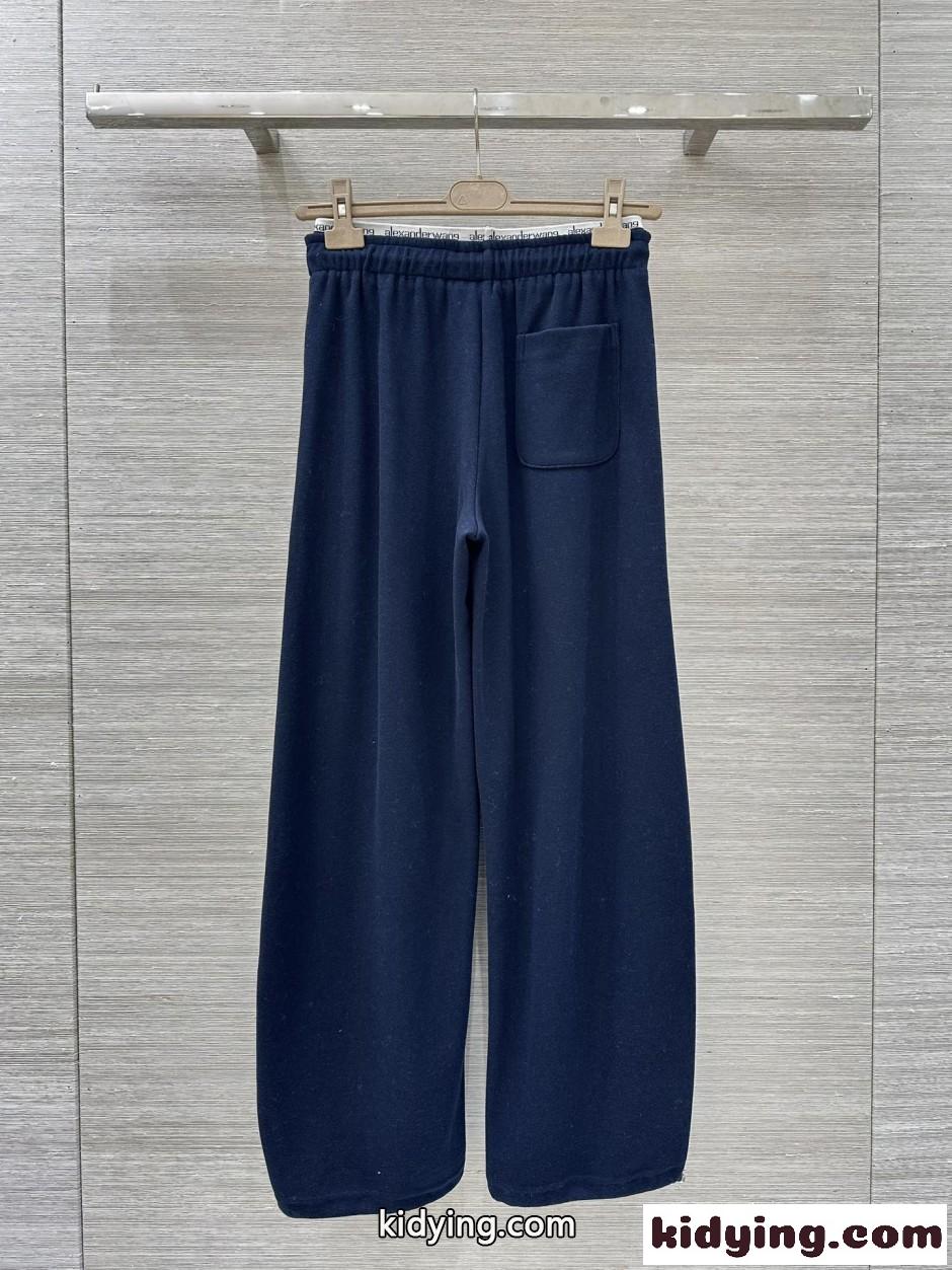 スタイリッシュ カジュアル スウェットパンツ アレキサンダーワング パンツ 偽物-4