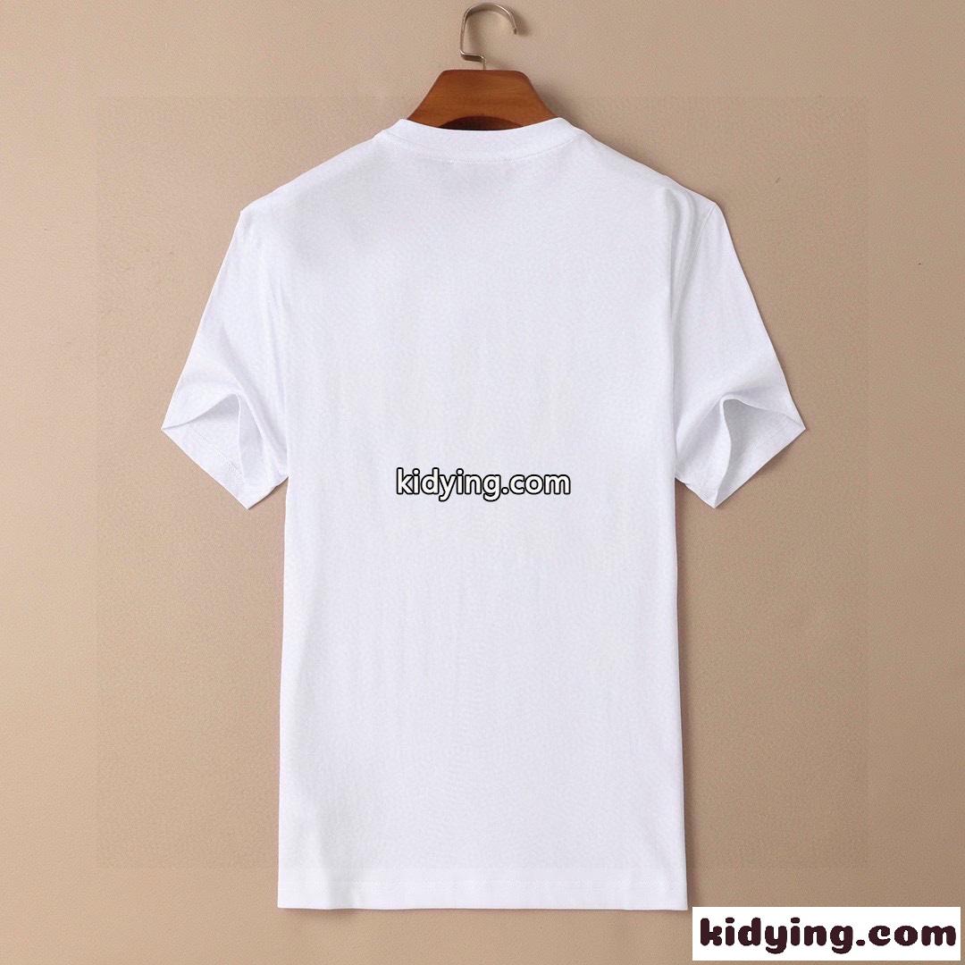 グッチ 半袖Tシャツ コピー 夏 定番 カジュアル 合わせやすい ロゴ プリント クルーネック トップス-0
