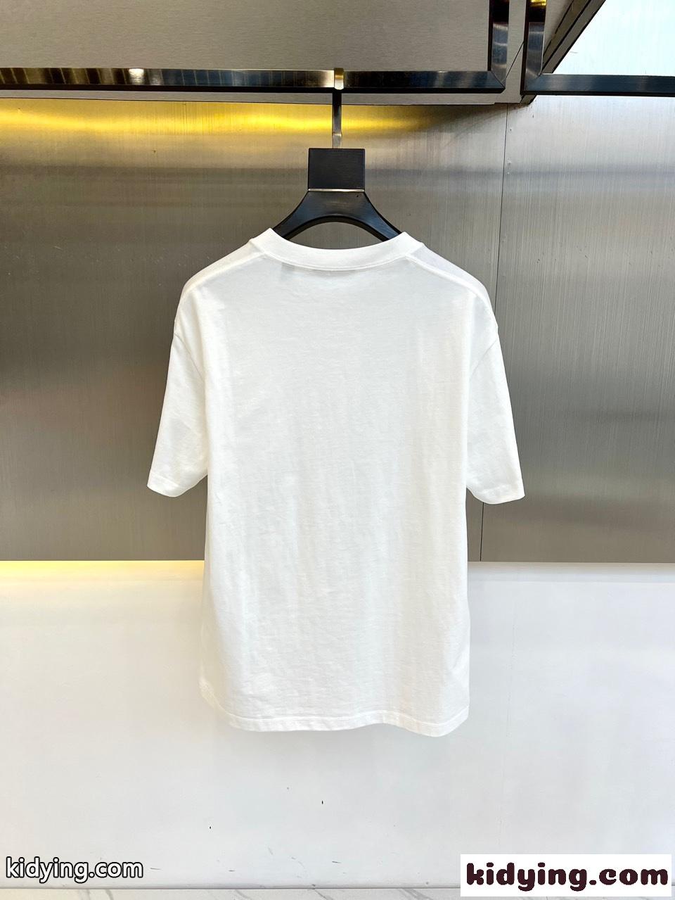 人気 ロットワイラー プリント ジバンシィ Tシャツ コピー 半袖Tシャツ ホワイト-1
