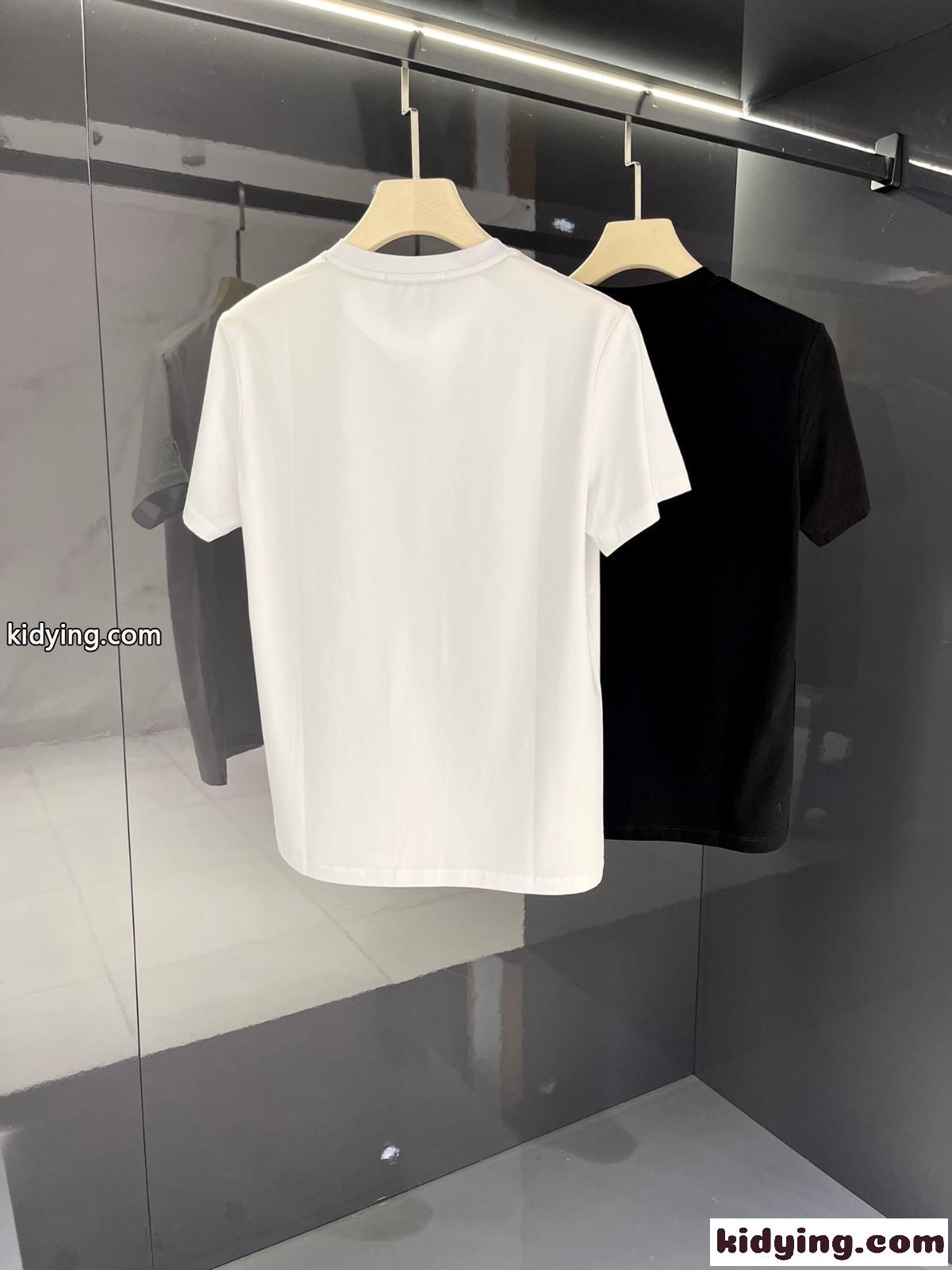 ベーシック おしゃれメンズ 半袖 トップス モンクレール tシャツ コピー 着心地いい 春夏 定番 新作 ホワイト ブラック-0