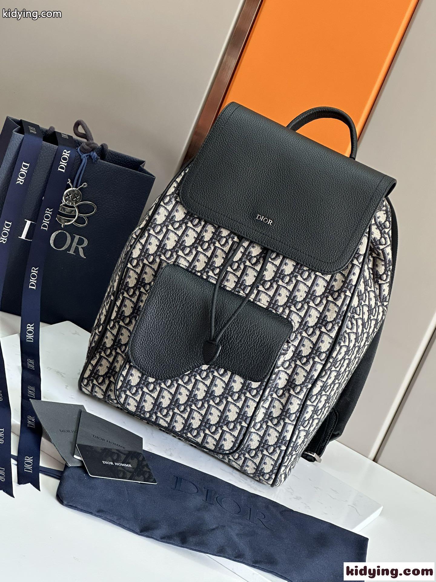 Dior サドルバックパック 洗練された 大容量 クリスチャン・ディオール バッグ コピー-0