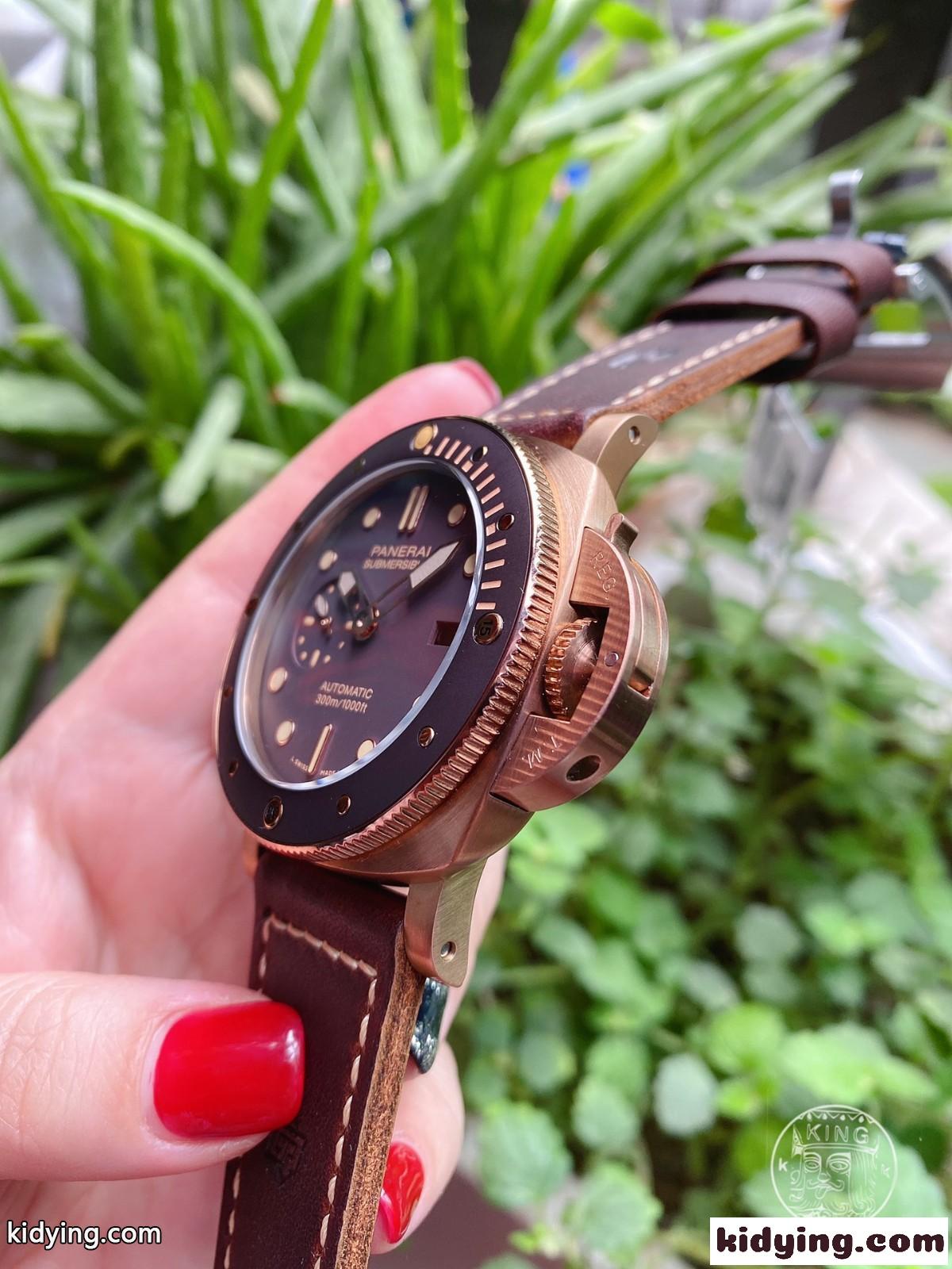 レトロ ファッション フィチーネ・パネライ 腕時計 コピー 47mm メンズ カジュアル おしゃれ 日付表示-0