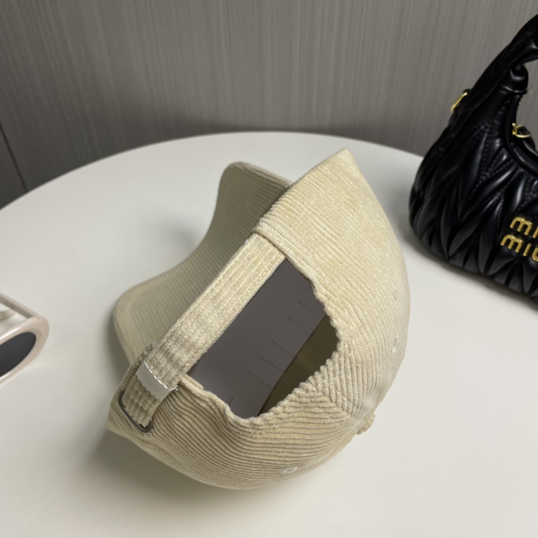 キャップ・LV シグネチャー コーデュロイ ルイヴィトン 帽子 コピー ベージュ-0