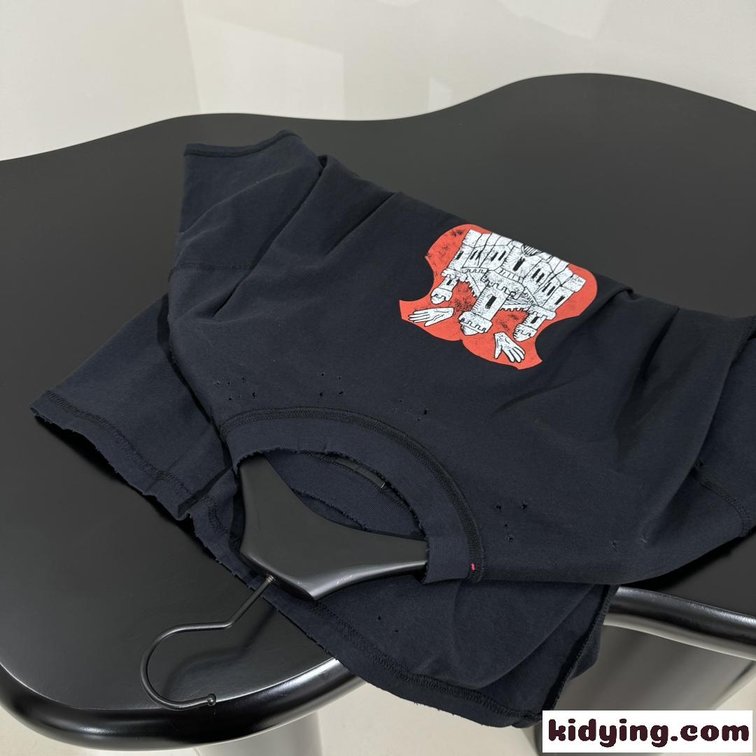 ANTWERPEN INSIDE-OUT 半袖Tシャツ オーバーサイズ バレンシアガ Tシャツ コピー ユニセックス-3