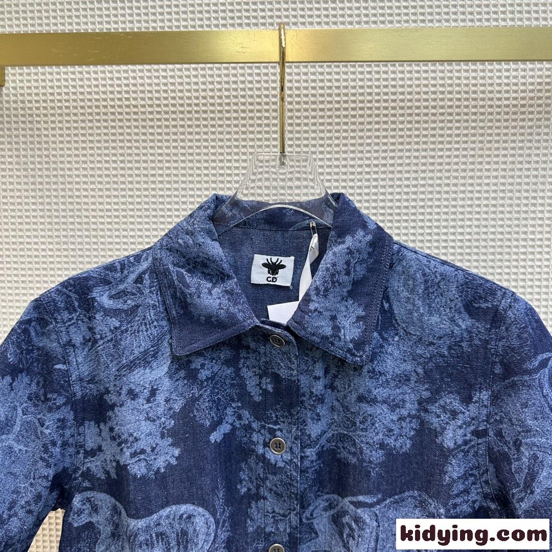 DIORIVIERA 半袖ジャケット クリスチャン・ディオール シャツ コピー レディース-1