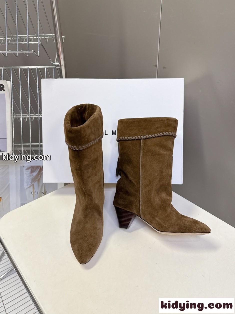 イザベルマラン スーパーコピー レディース 大人気 DALBY スエード ブーツ-1