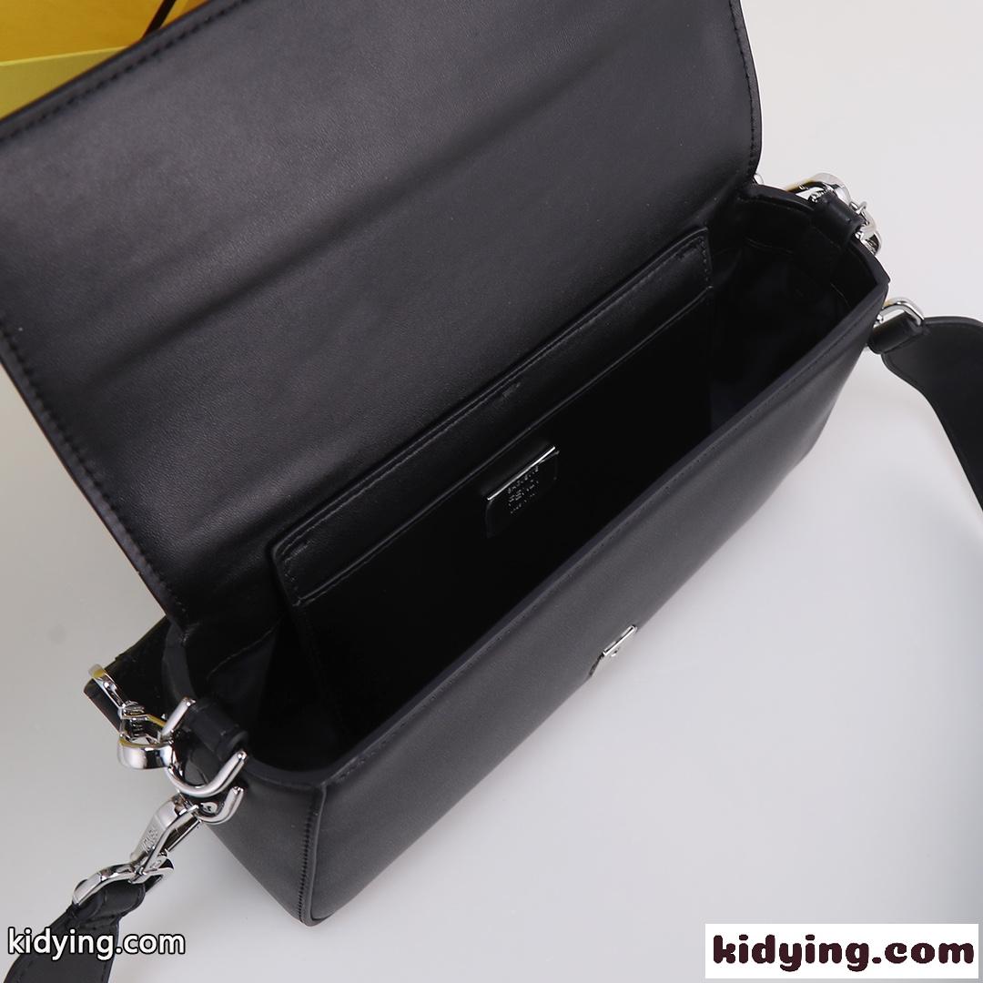 Fendi X Tiffany&Co 限定コラボ バケット フェンディ バッグ 人気 コピー ショルダーバッグ ブラック-5