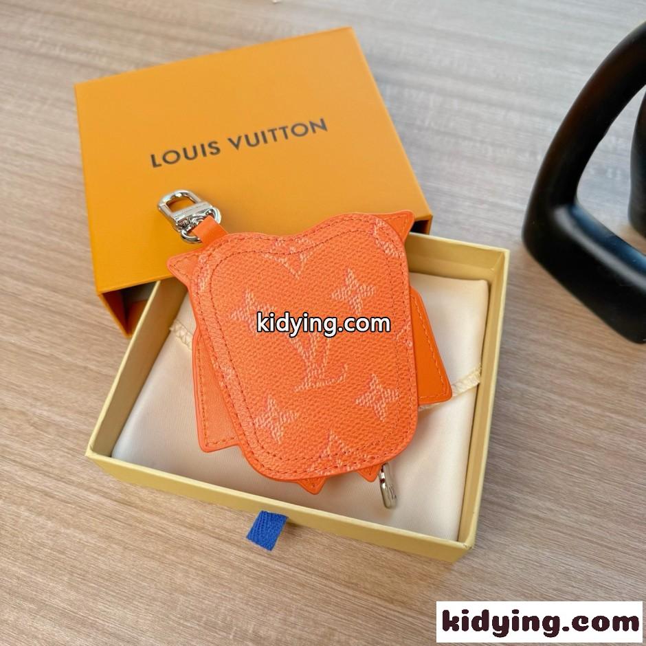 バッグチャーム･LV オウル ルイ・ヴィトン キーホルダー 偽物 オレンジ-0