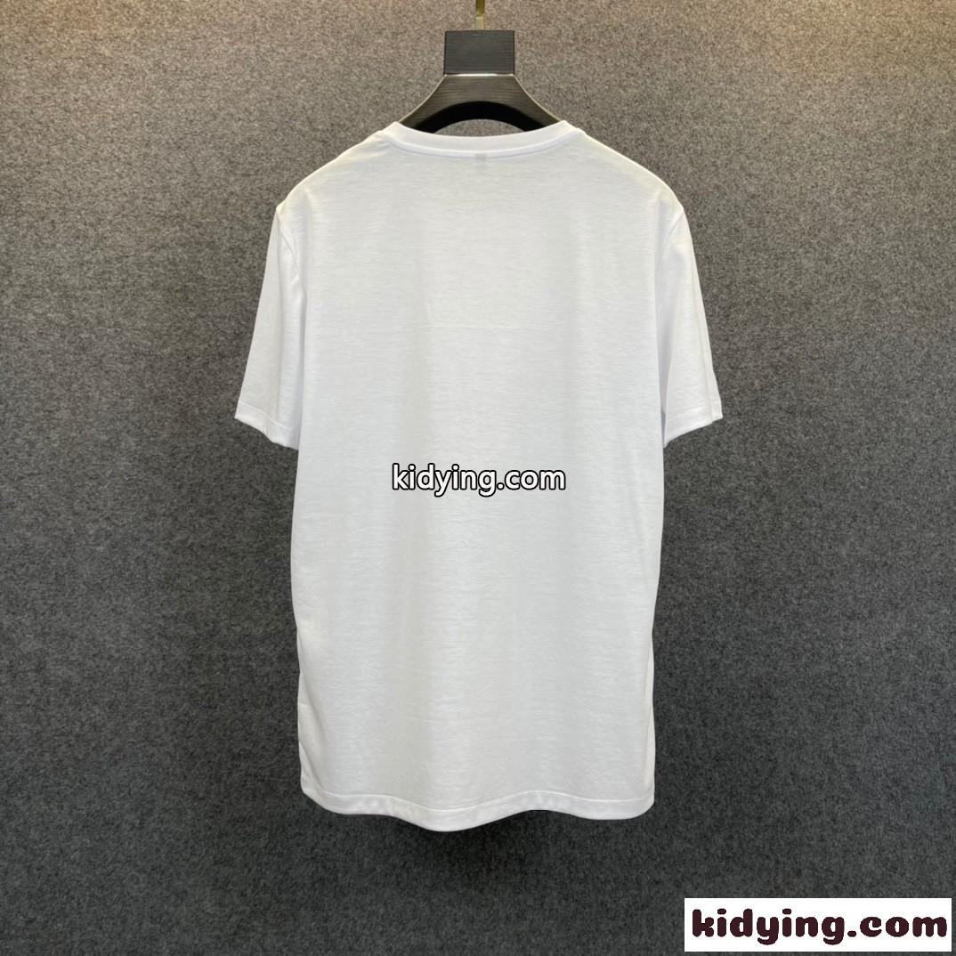 ロゴ ラインストーン カジュアル 着心地いい クルーネック 夏 定番 人気 おすすめ メンズ 半袖 トップス アルマーニ tシャツ コピー-5