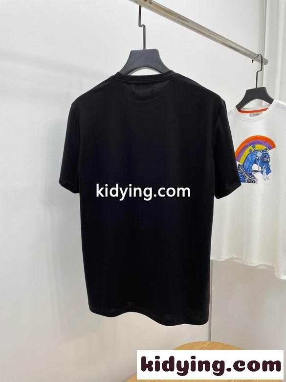 プリント 着心地いい エルメス 半袖tシャツ コピー クルーネック 春夏 定番 合わせやすい トップス-1