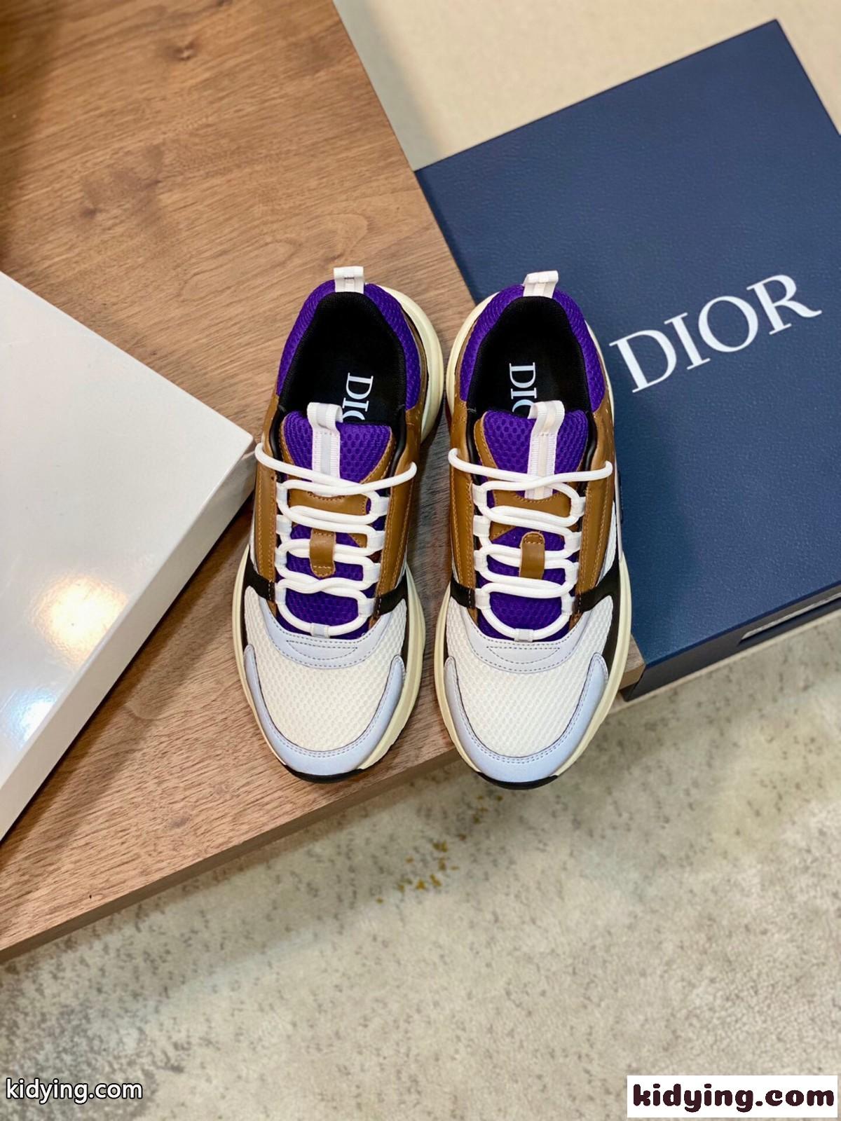 大人気 カジュアル クリスチャン・ディオール スニーカー コピー Dior B22 スニーカー-2