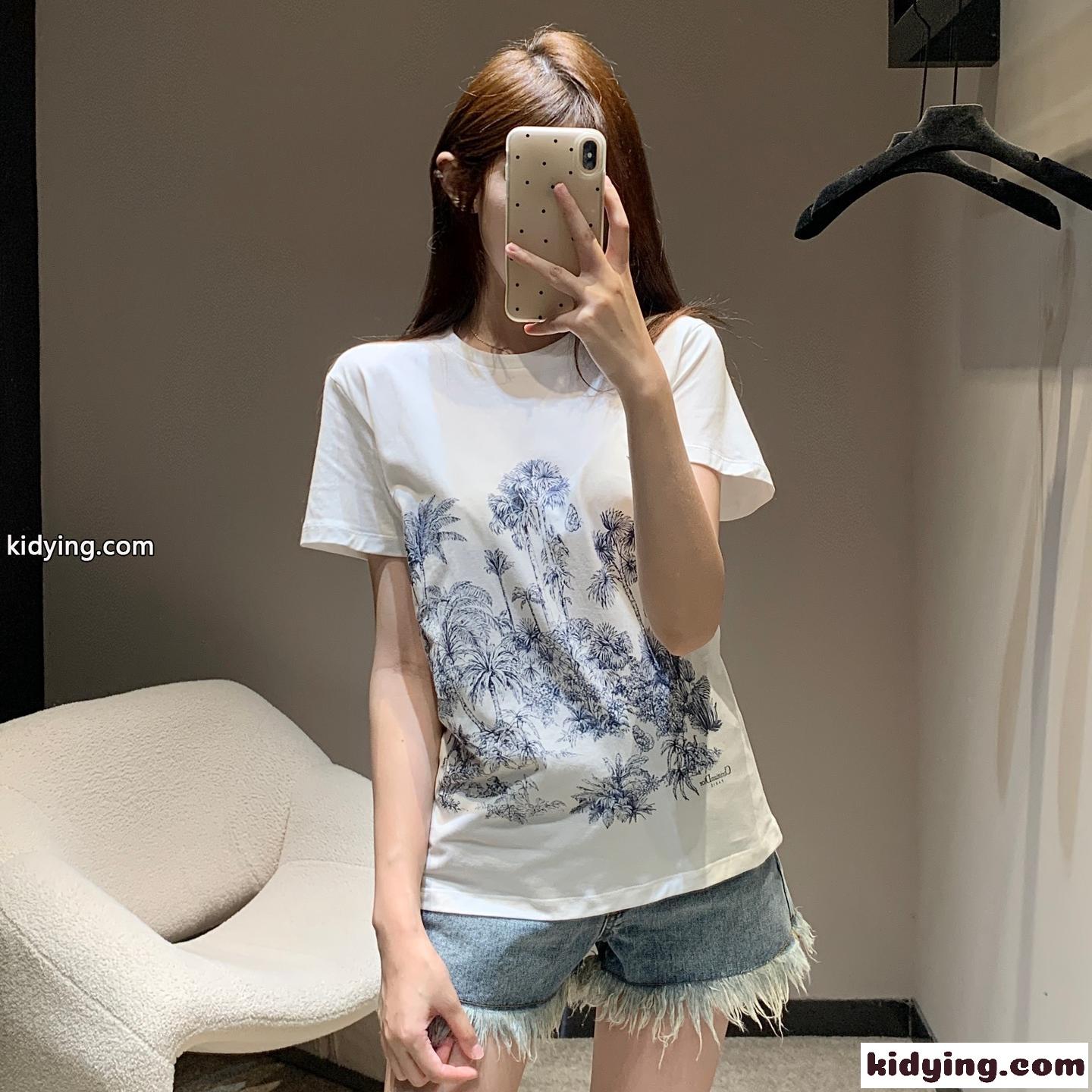Dioriviera Tシャツ クリスチャン・ディオール Tシャツ コピー レディース-0
