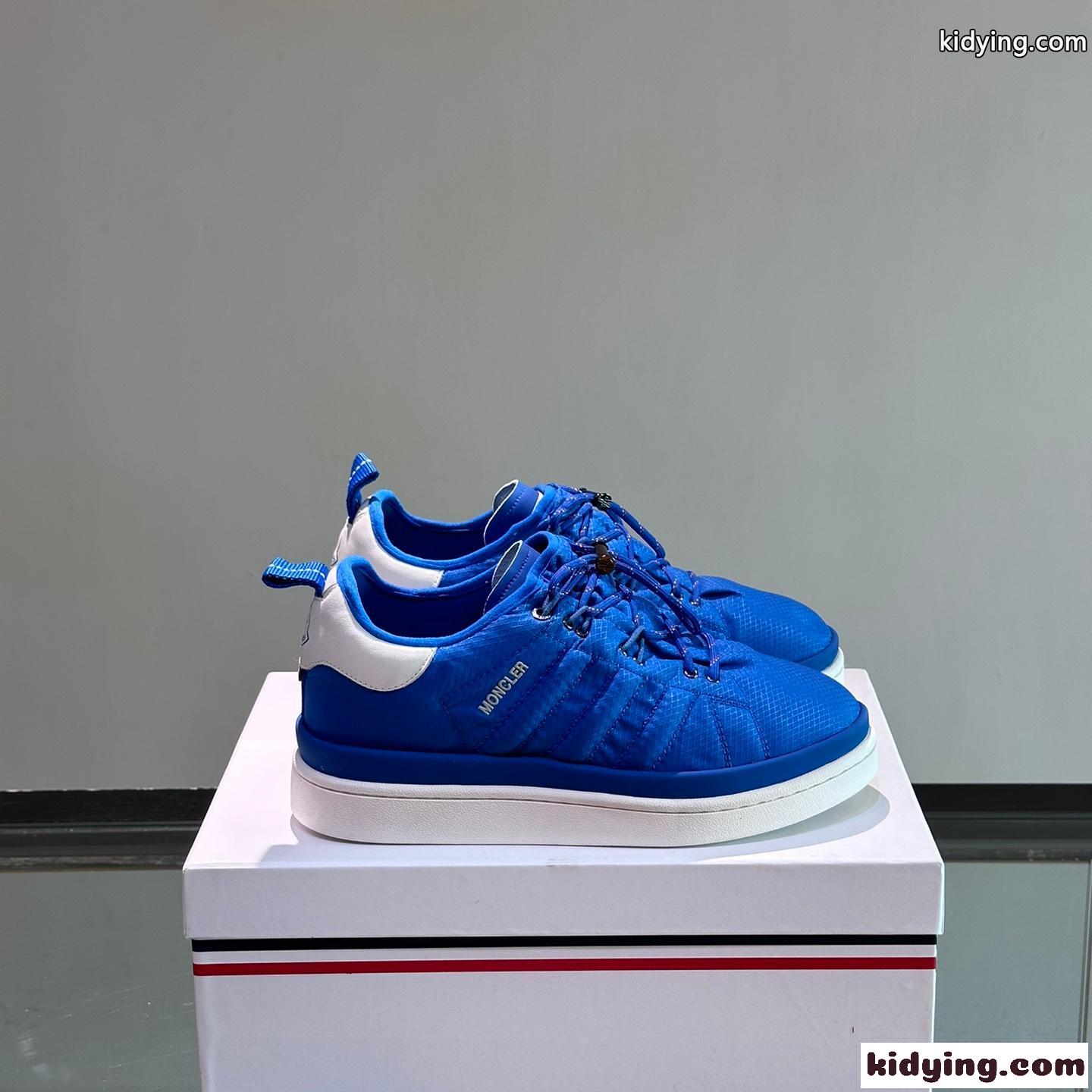 MONCLER X ADIDAS ナイロンスニーカー モンクレール スニーカー スーパーコピー ブルー-0