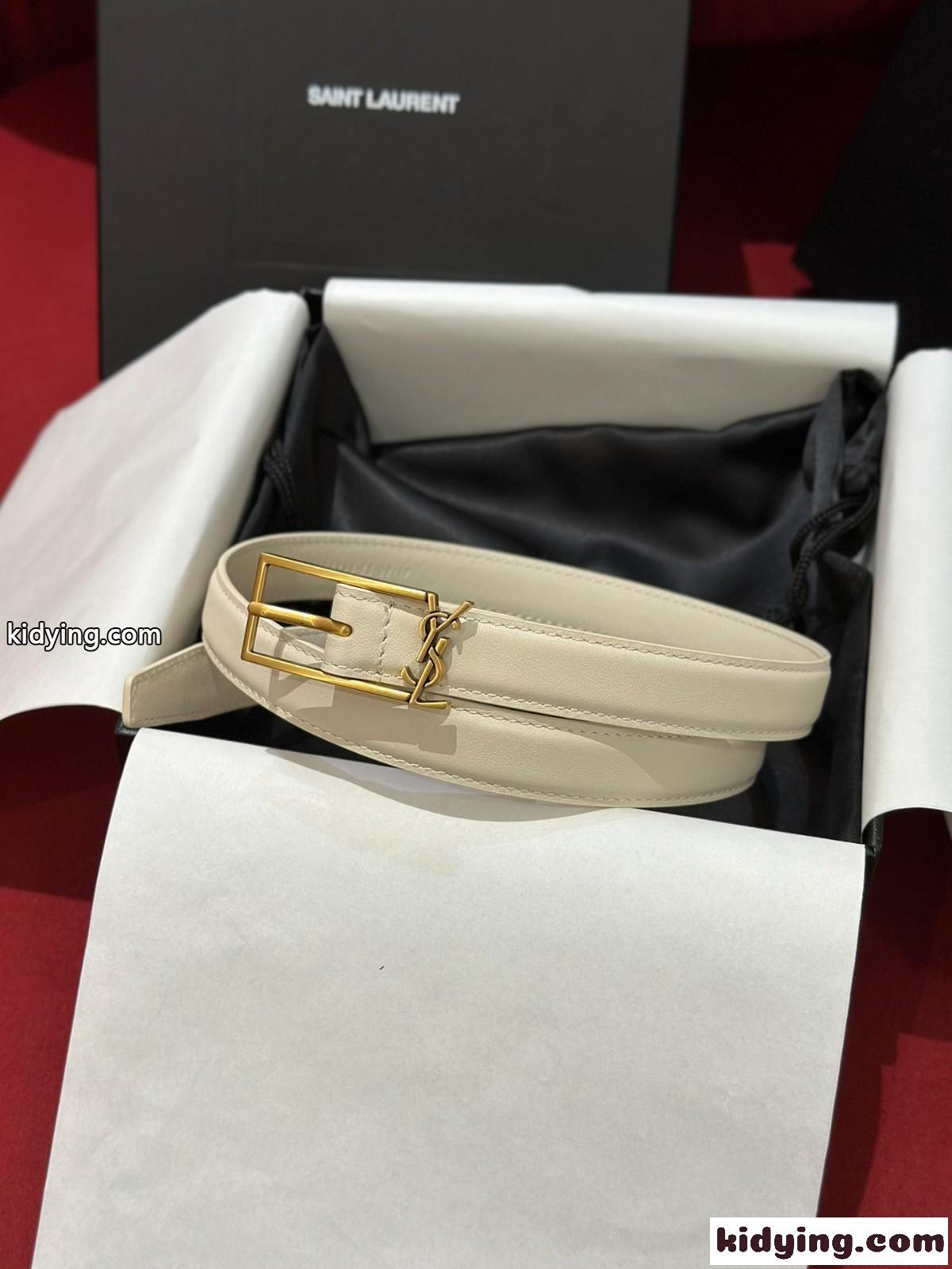 人気 エレガント YSL レザーベルト イヴ・サンローラン ベルト コピー 合わせやすい-5