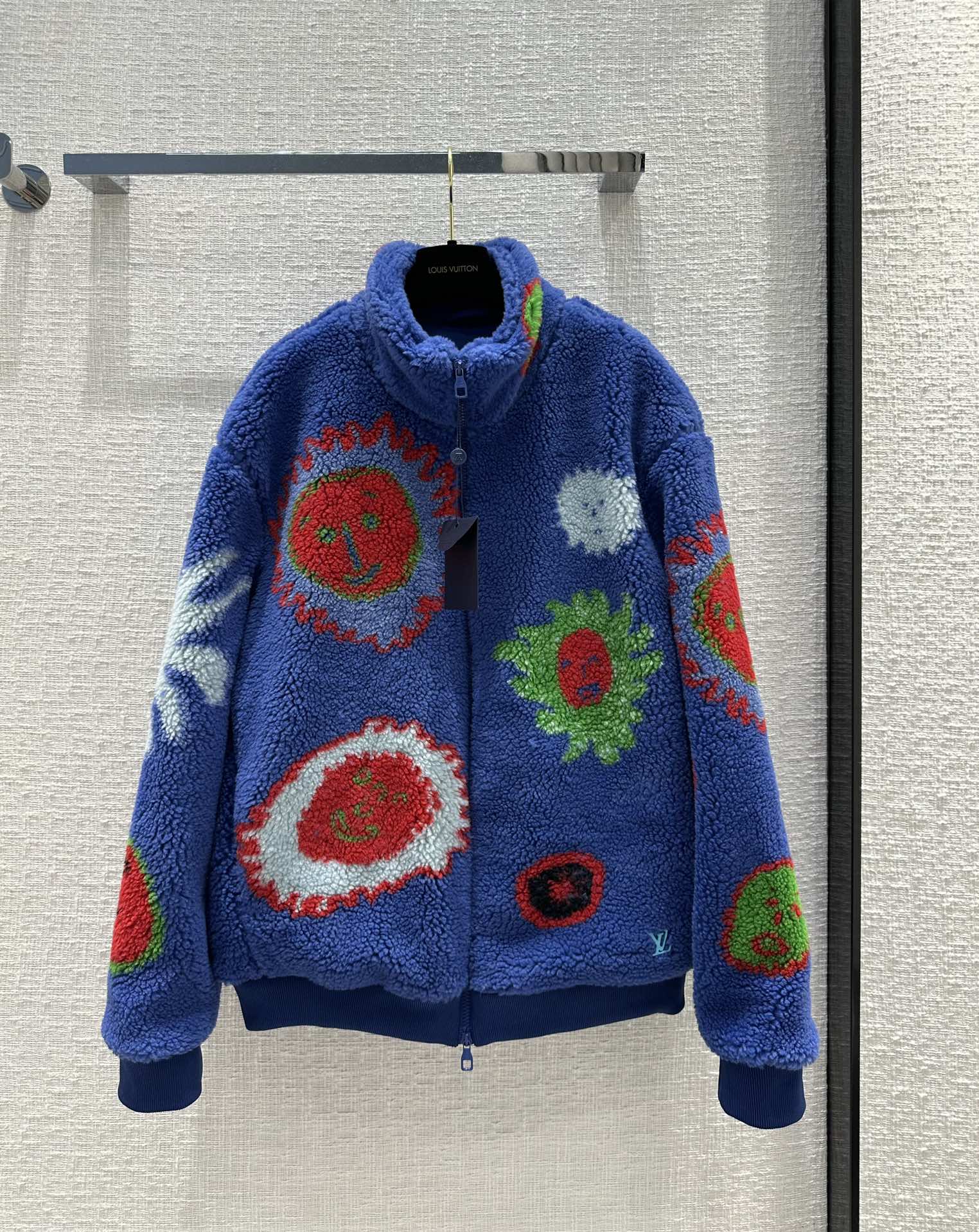 秋冬新作 ルイヴィトン LV × YK フェイスジップフリースブルゾン コピー-0