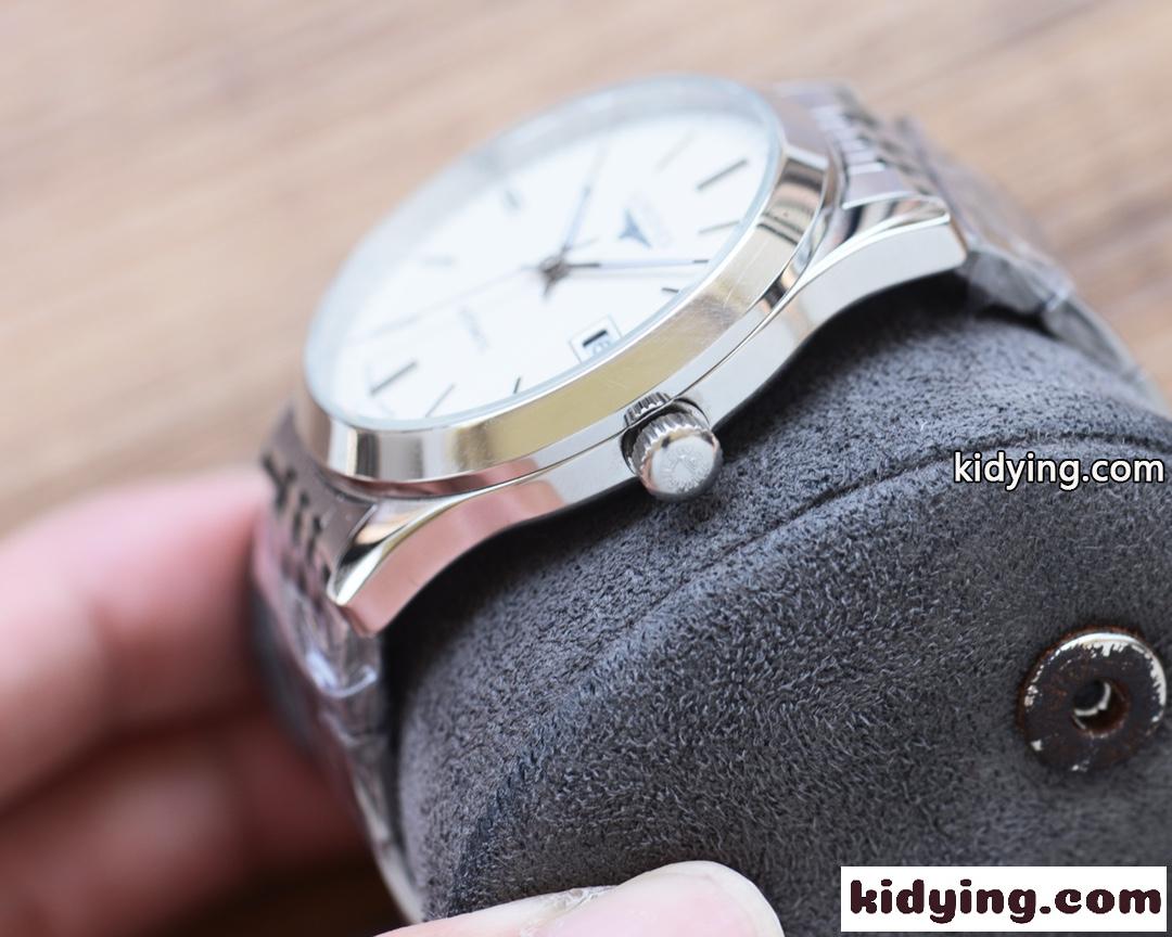 シンプル ビジネス 上品 人気 ロンジン 時計 コピー 腕時計 40mm 日付表示-3