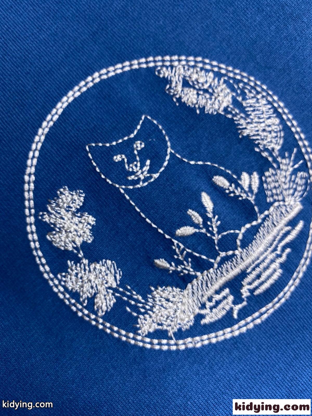 クリスチャン・ディオール Tシャツ コピー DIOR AND HYLTON NEL Tシャツ ブルー-3