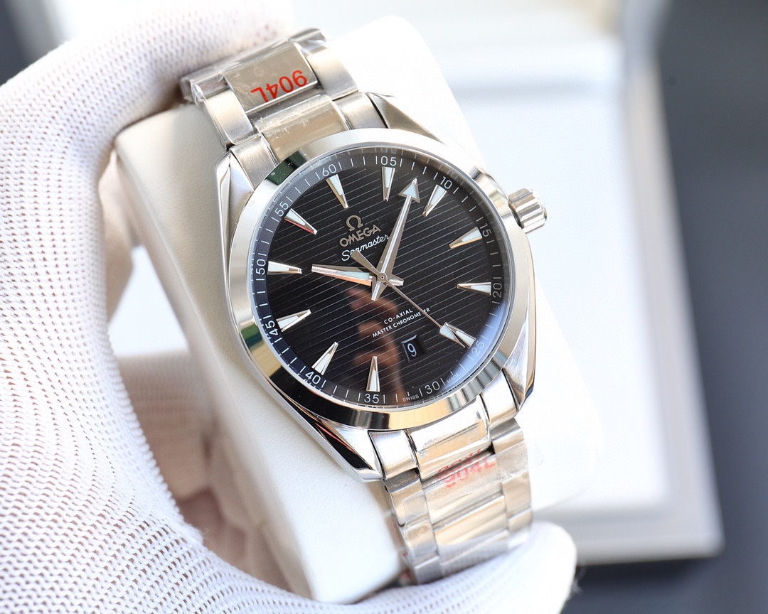メンズ おしゃれ 定番 オメガ 時計 コピー 41mm シーマスター 腕時計 ウォッチ-0