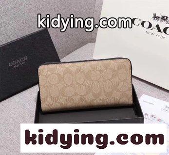 COACHコーチ チャック財布 コーチ 財布 お手入れ コピー 男女共通 pvcヘッドコート牛革は輸出商品専用です-0