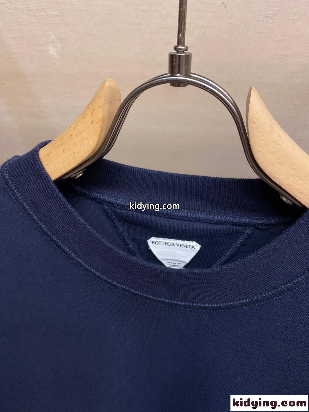 シンプル 合わせやすい ボッテガ・ヴェネタ Tシャツ コピー クルーネック 半袖 トップス-1