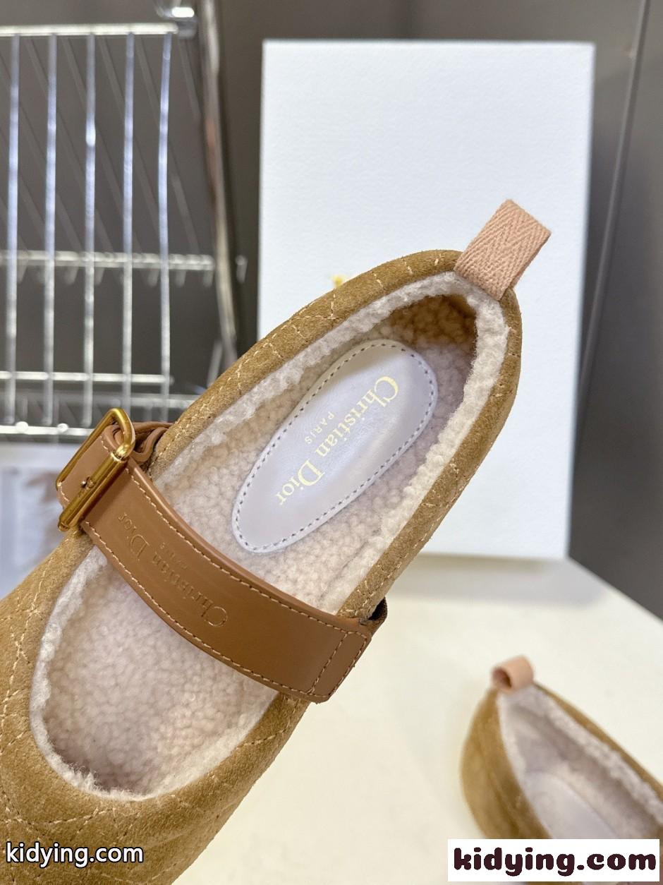DiorAlps Dior Frost バレリーナ クリスチャン・ディオール スーパーコピー ブラウン-4