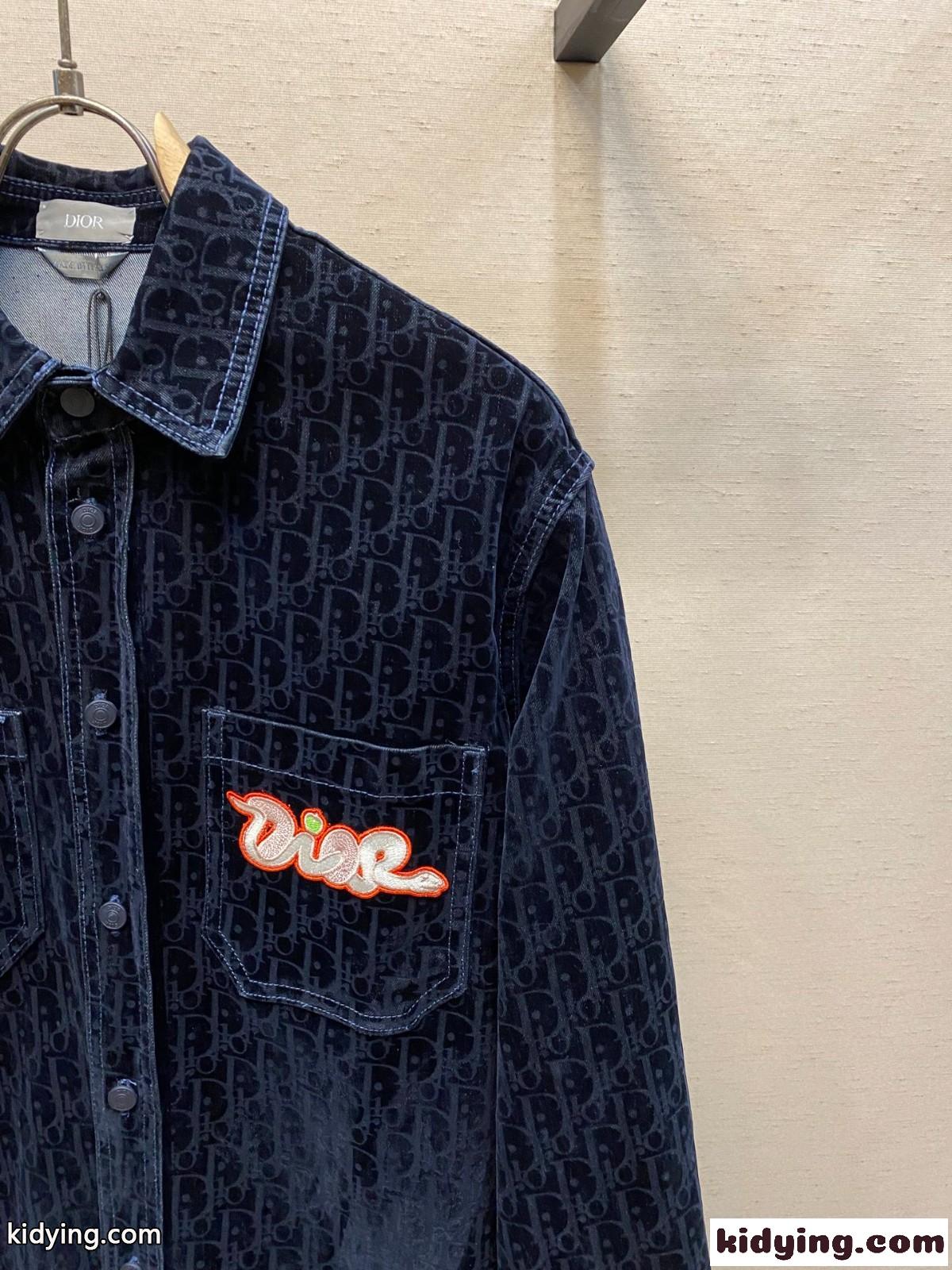 DIOR AND KAWS オーバーシャツ クリスチャン・ディオール ジャケット コピー-2