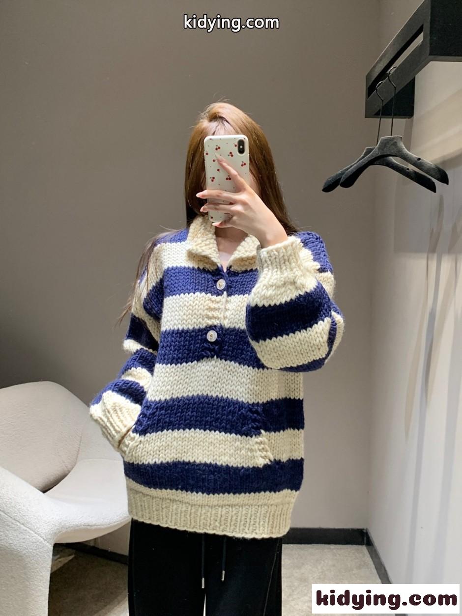 カシミヤ チャンキーニット プルオーバー シャネル セーター 偽物-0