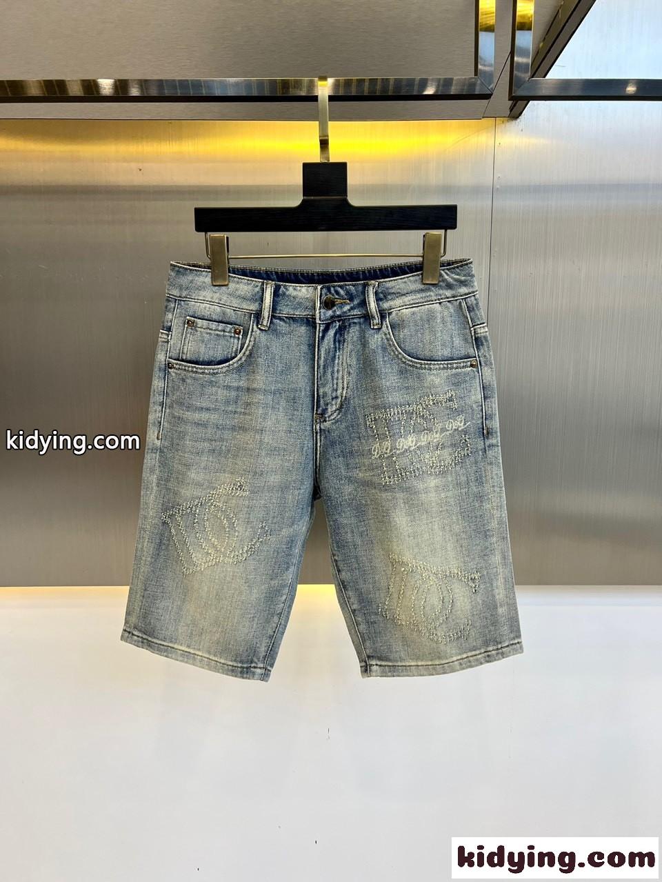 定番 デニム ショートパンツ ドルチェ&ガッバーナ ジーンズ 偽物 メンズ-0