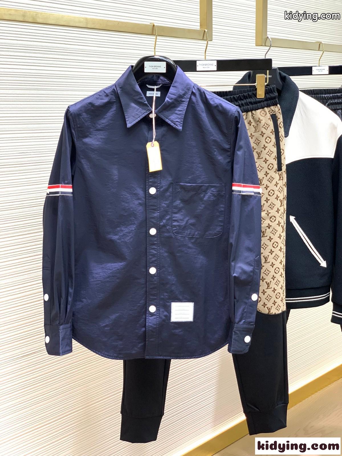 トムブラウン シャツ コピー メンズ シンプル 上品 カジュアル ロングスリーブ-1