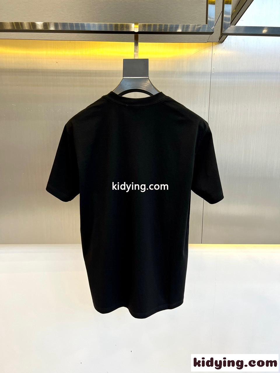 アレキサンダー・マックイーン Tシャツ コピー ロゴプリント コットン 半袖Tシャツ ブラック-3