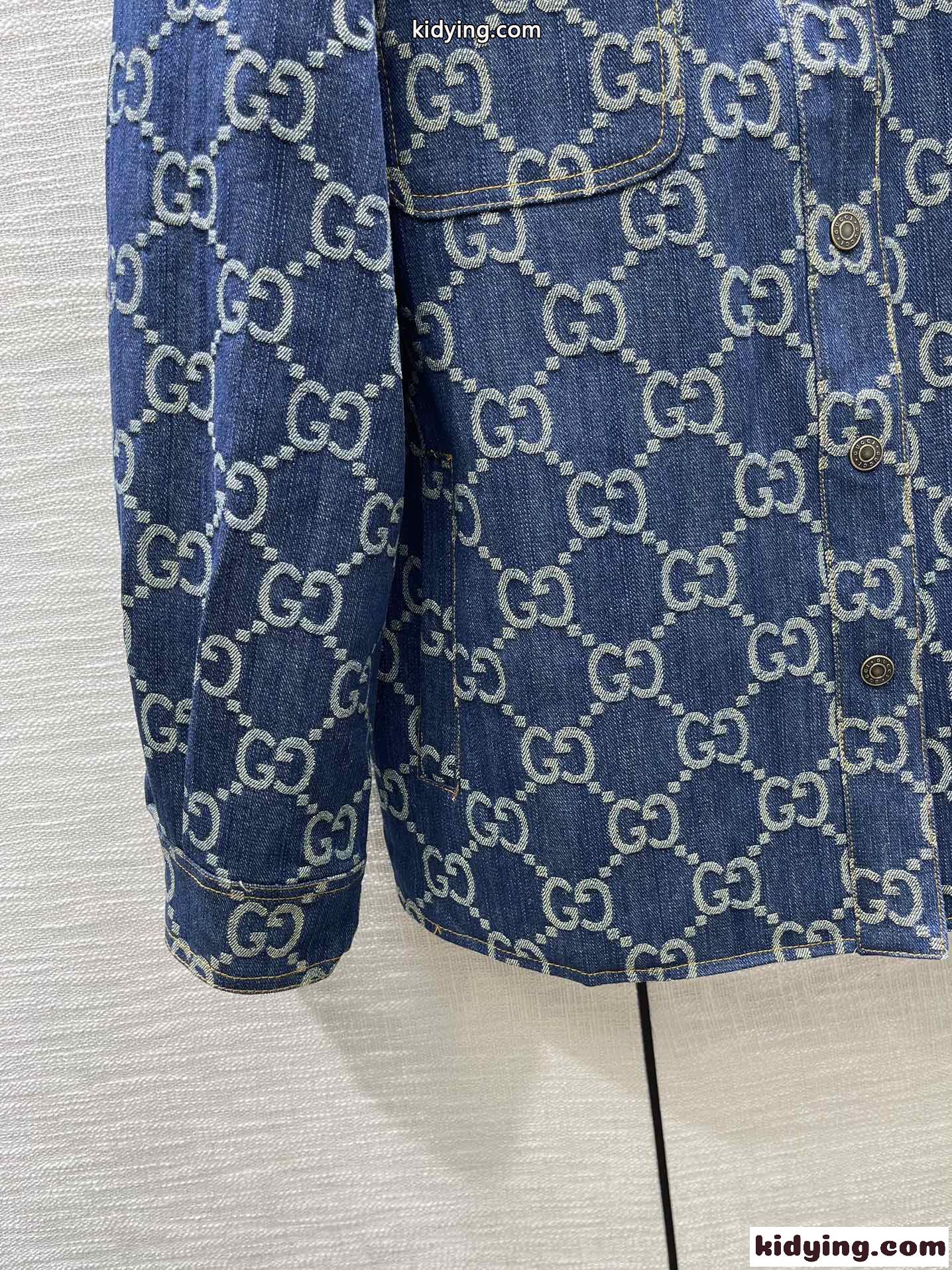 人気 定番 GG デニムジャケット グッチ ジャケット コピー カジュアル 合わせやすい-1