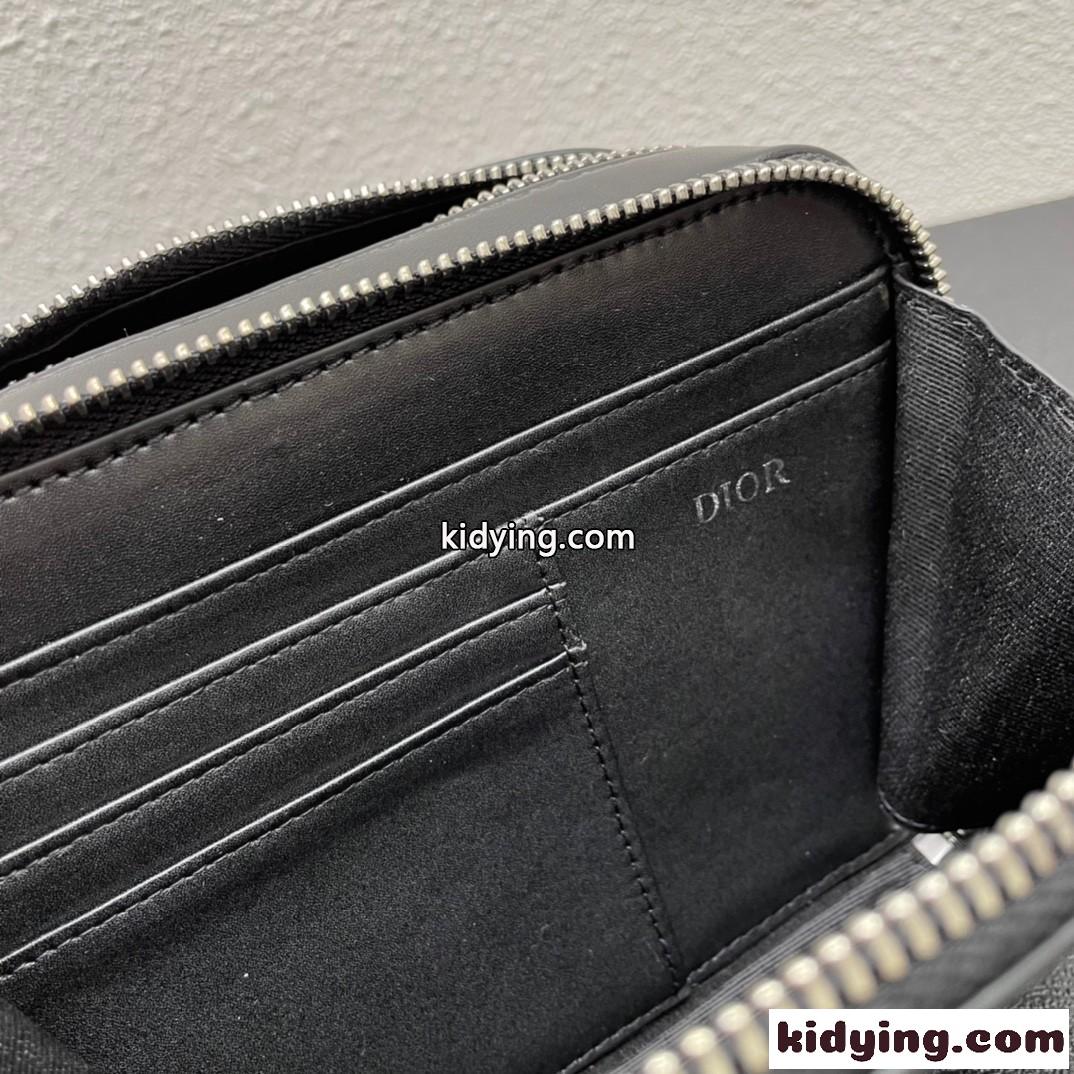 クリスチャン・ディオール バッグ コピー 大人気!! DIOR CD Diamond キャンバス メッセンジャーポーチ 斜め掛け-3