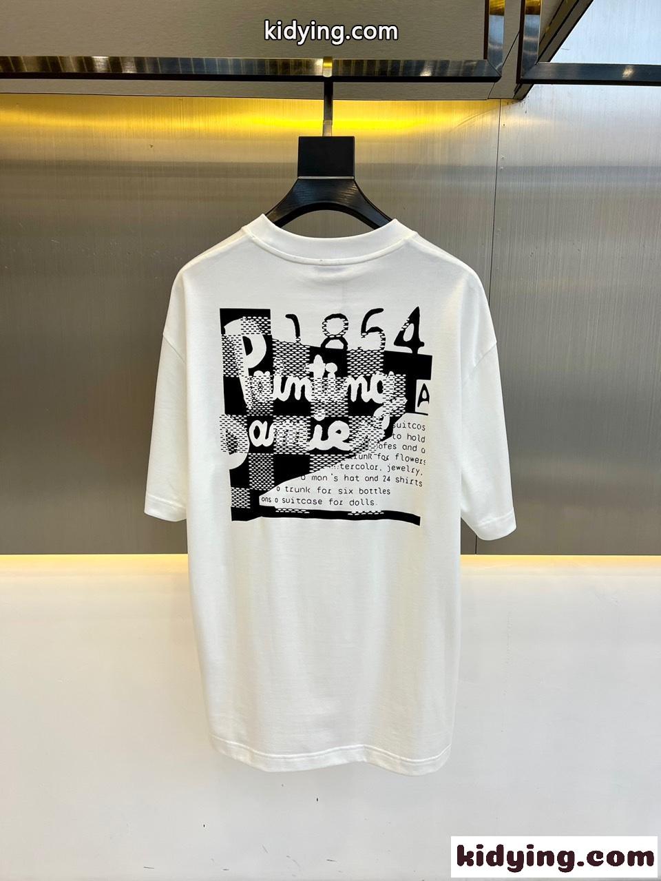 定番 プリント モンクレール Tシャツ コピー クルーネック 半袖Tシャツ ホワイト-4