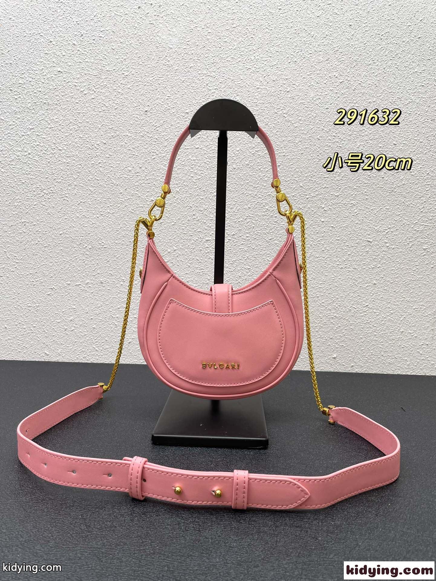セルペンティ エリプス ブルガリ バッグ コピー レディース ショルダーバッグ カバン ピンク-0