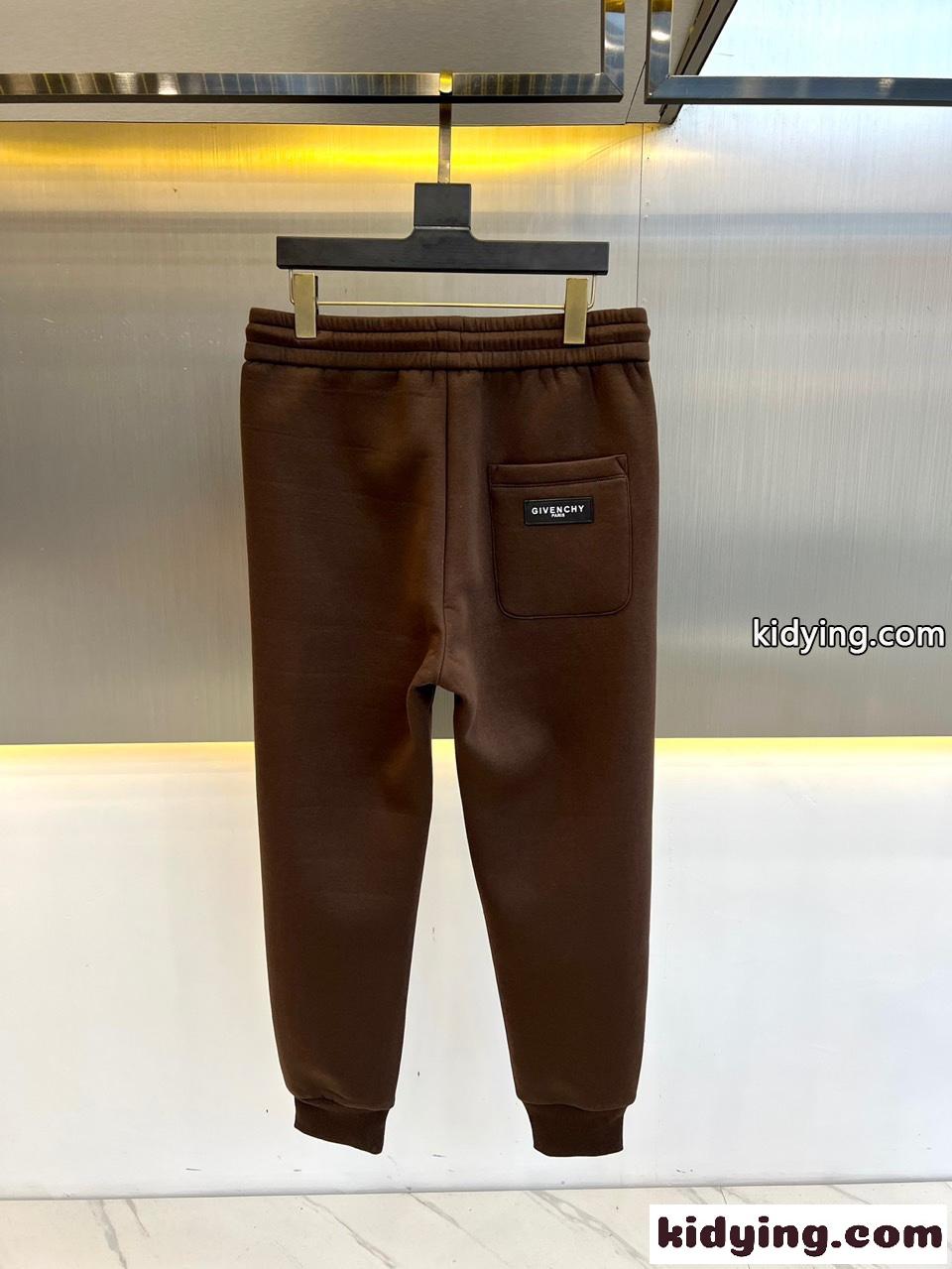 秋冬 裏起毛 厚手 スウェットパンツ ジバンシィ パンツ コピー メンズ-0