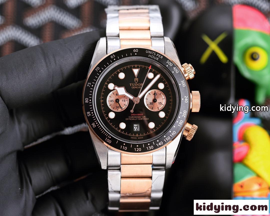 カジュアル ビジネス チューダー 時計 コピー 42mm 人気 メンズ 腕時計 お洒落 自動巻き エレガント-0