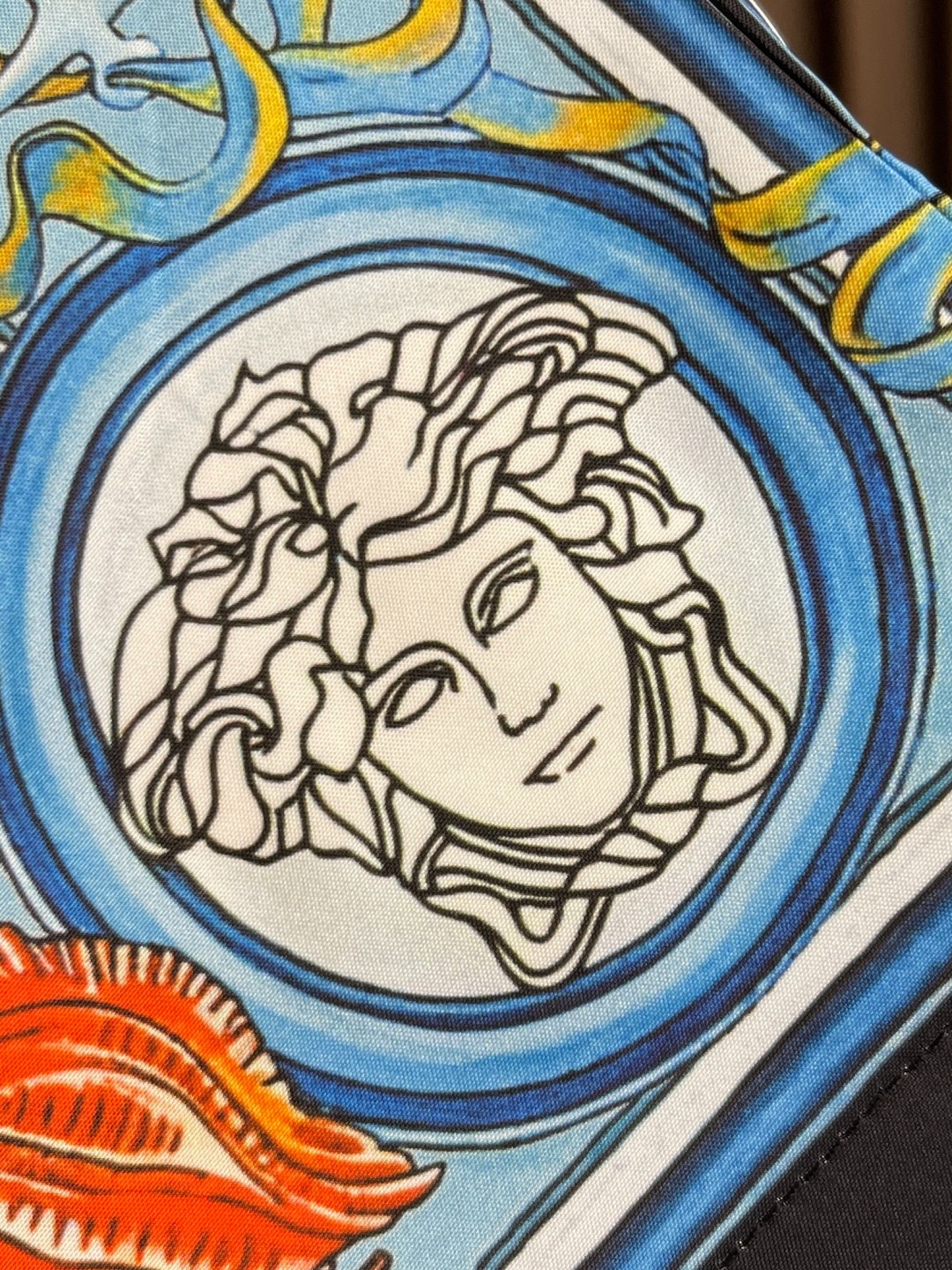 カジュアル ショートパンツ コーラル シアター ヴェルサーチェ パンツ 偽物 ブラック-2