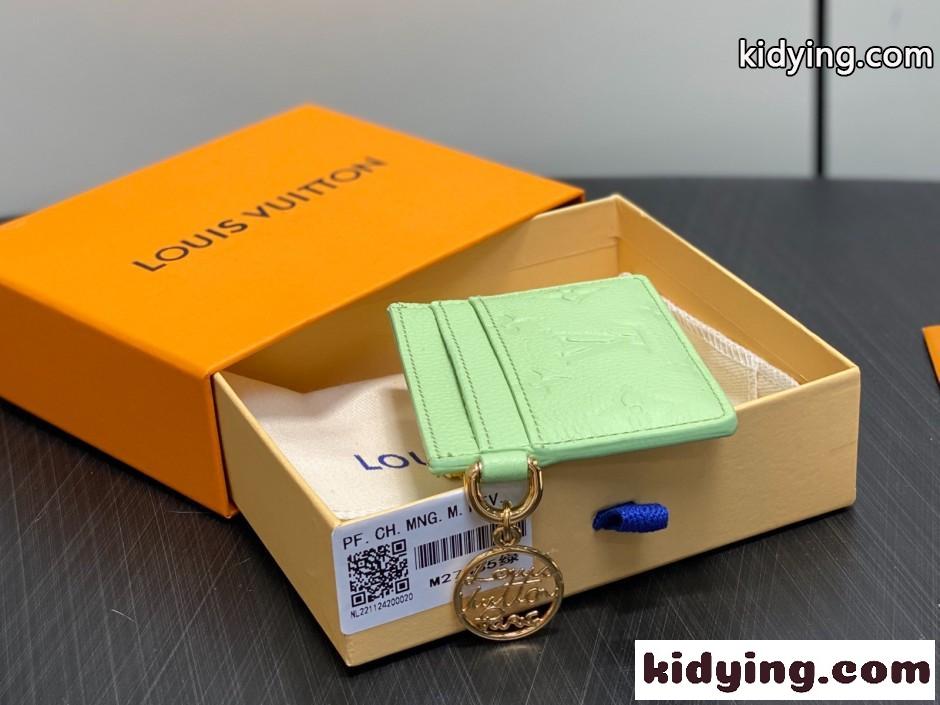 ルイ・ヴィトン 財布 スーパーコピー M27485 カードケース ポルト カルト・LV チャーム-2