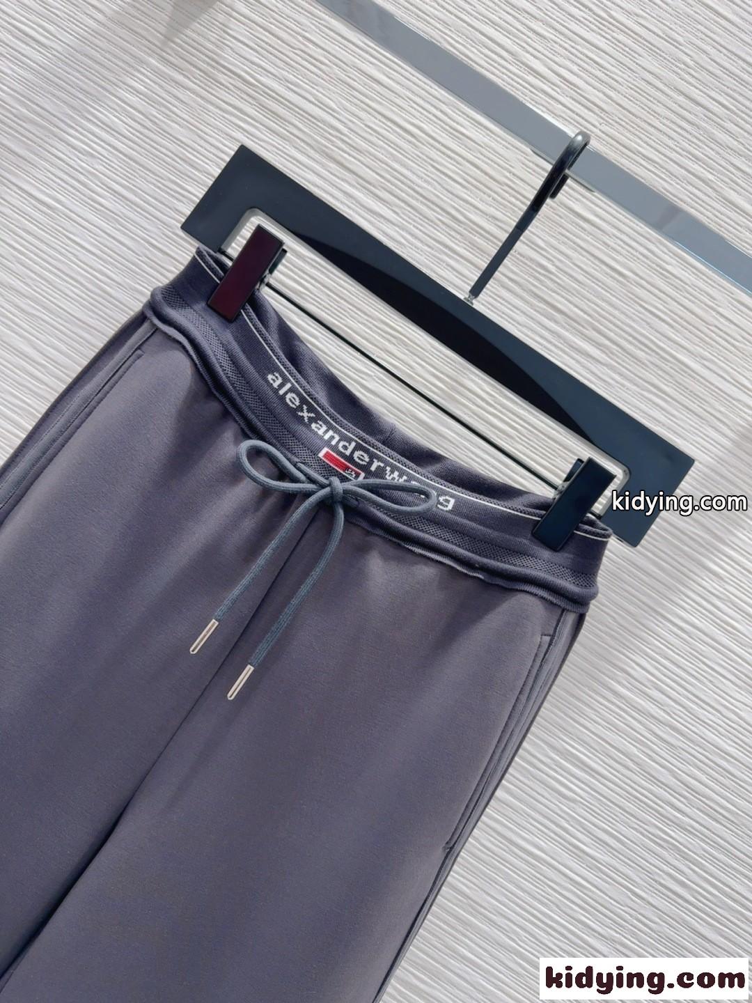 アレキサンダーワング パンツ コピー カジュアル 合わせやすい ロングパンツ グレー-2