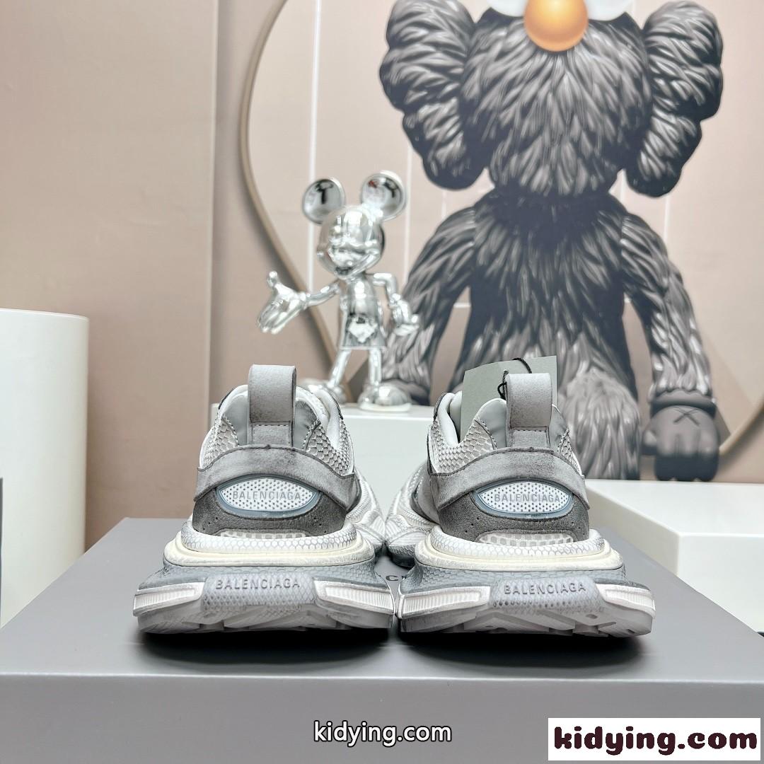 メッシュ＆スエード3XL スニーカー バレンシアガ スニーカー スーパーコピー グレー-3