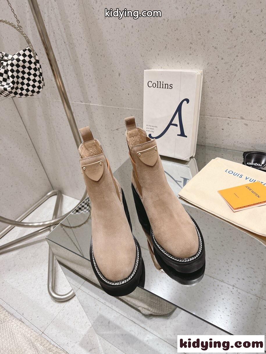 LV Beaubourg アンクルブーツ ルイヴィトン ブーツ スーパーコピー-2