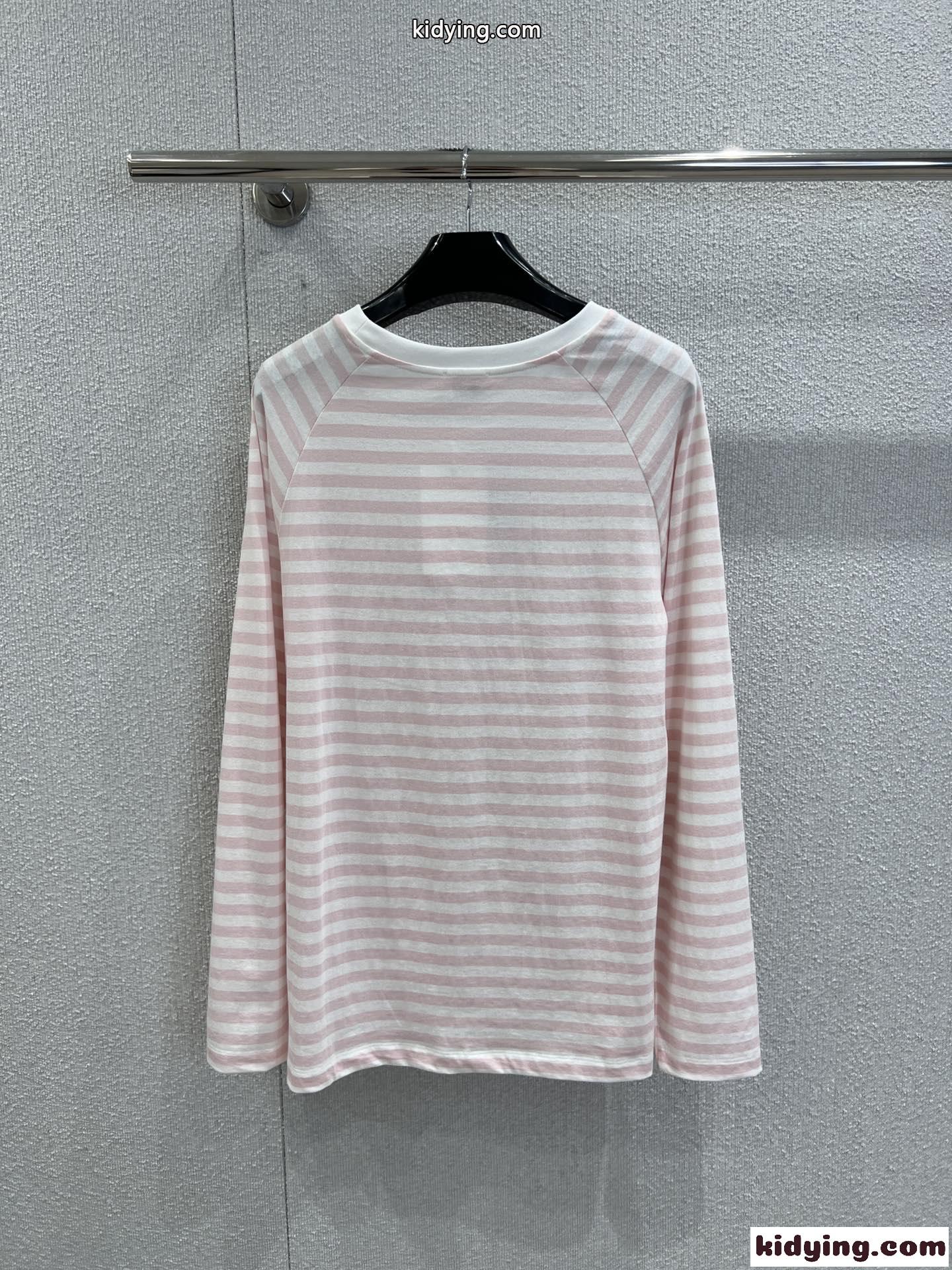 セリーヌ Tシャツ 偽物 コットン カジュアル ボーダー 長袖Tシャツ-0