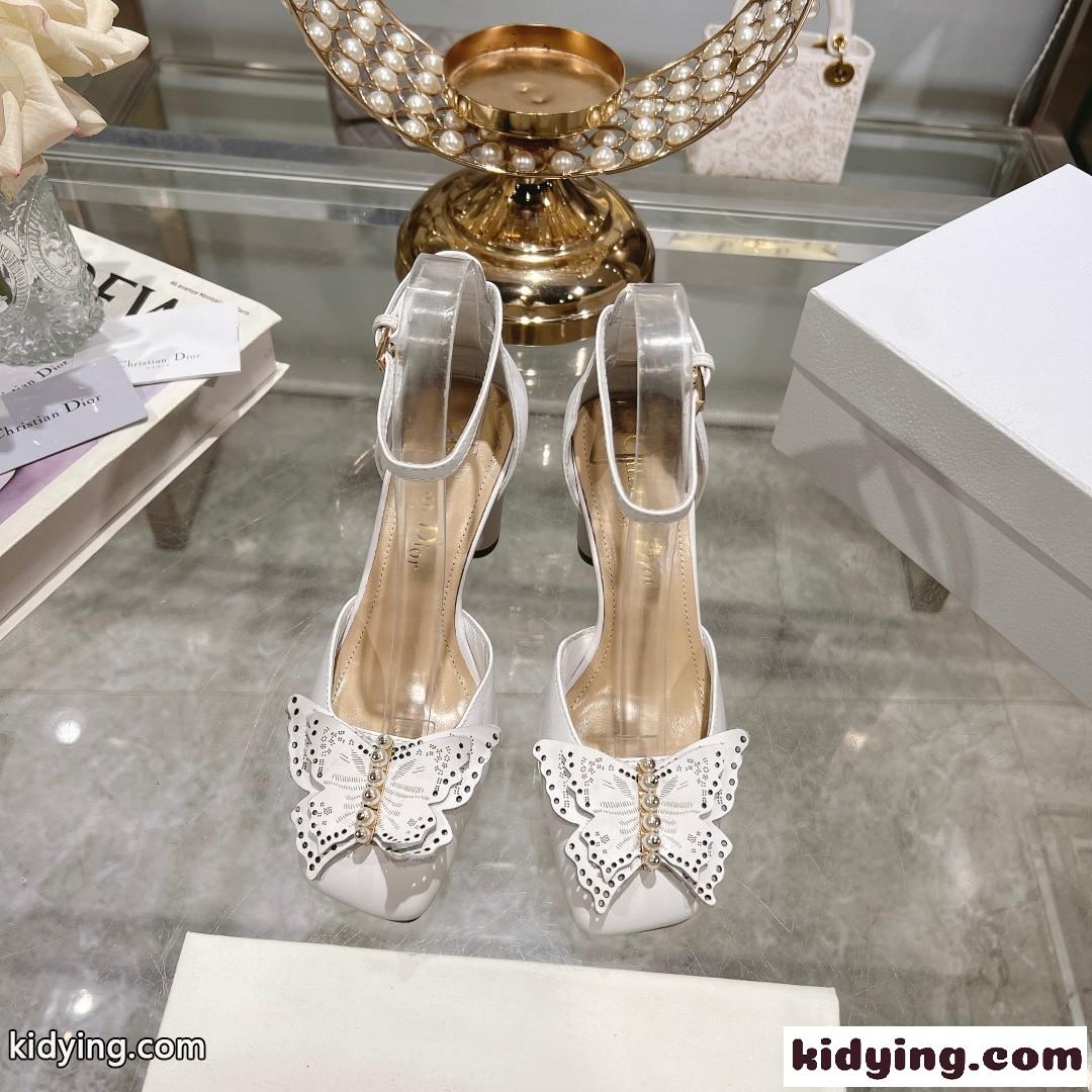 エレガント Dior Tale パンプス クリスチャン・ディオール パンプス コピー ホワイト-2